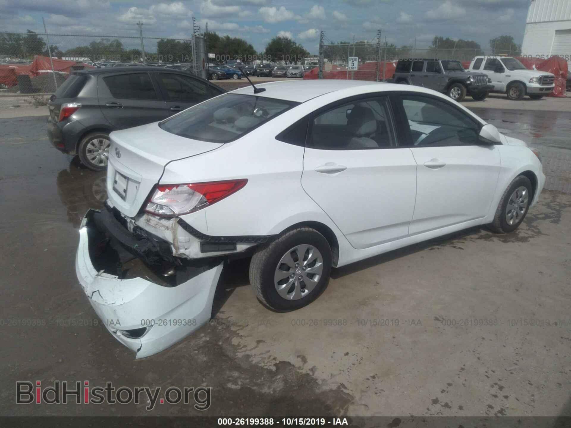 2016 HYUNDAI ACCENT - VIN: KMHCT4AE6GU979012 - Фото 4