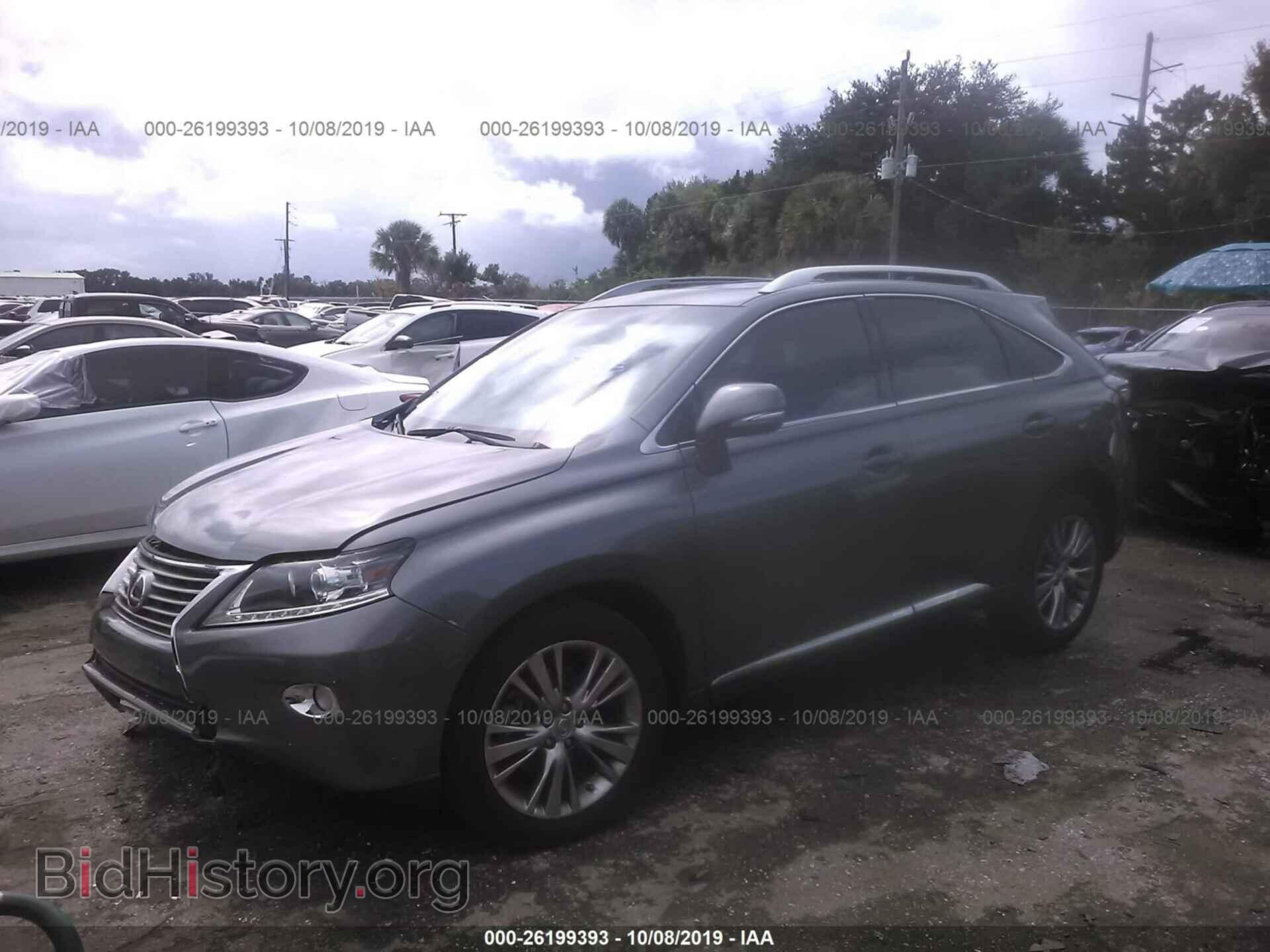 2013 LEXUS RX - VIN: 2T2ZK1BA7DC121449 - Фото 2