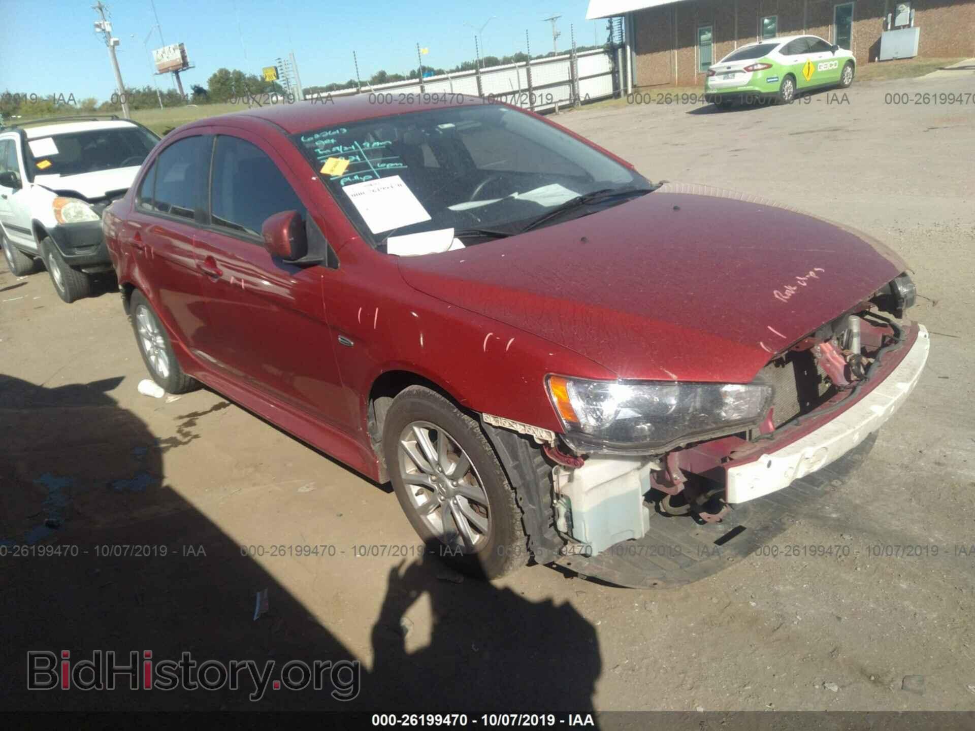 Photo JA32U2FU3GU007626 - MITSUBISHI LANCER 2016