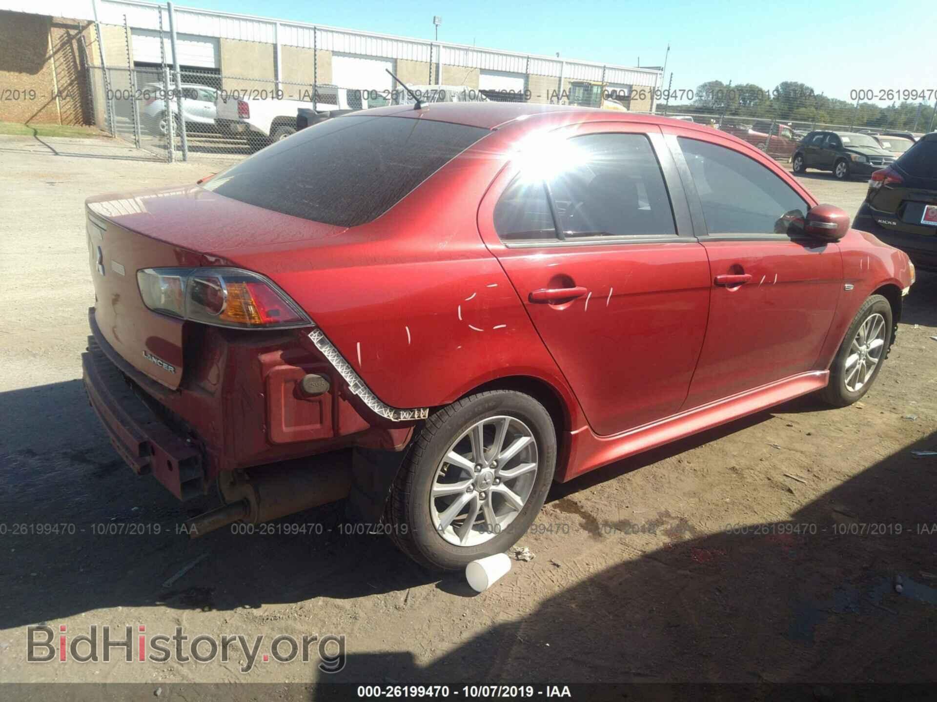 2016 MITSUBISHI LANCER - VIN: JA32U2FU3GU007626 - Фото 4