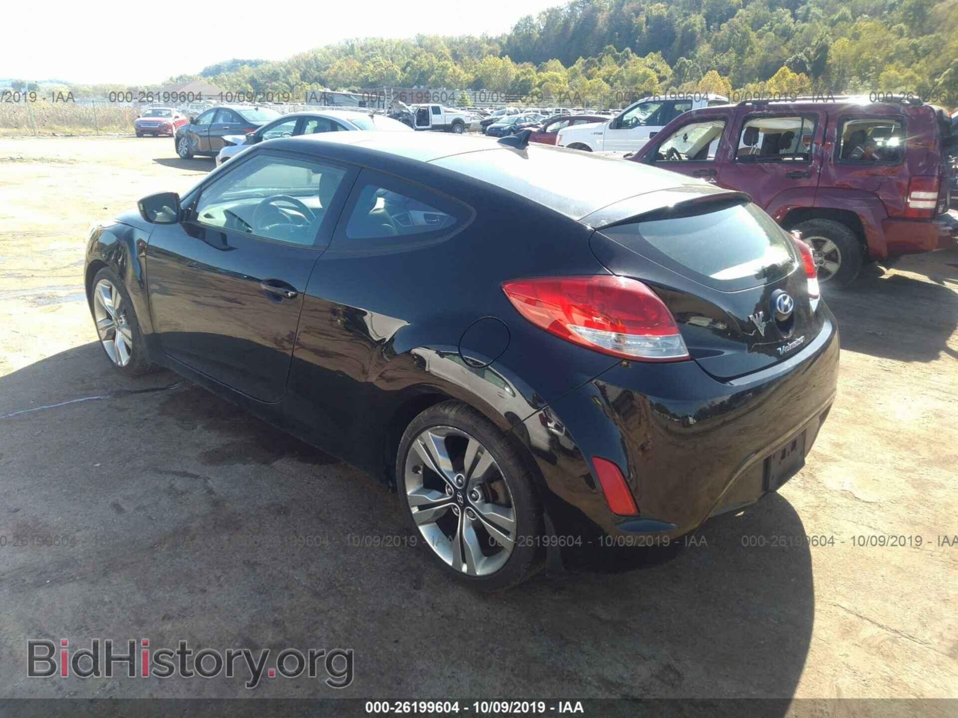 2012 HYUNDAI VELOSTER - VIN: KMHTC6ADXCU079680 - Фото 3