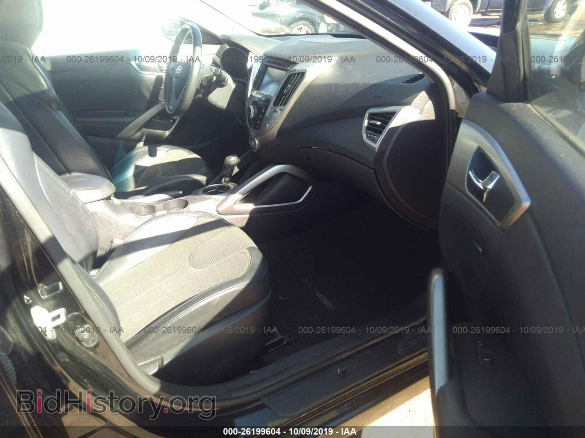 2012 HYUNDAI VELOSTER - VIN: KMHTC6ADXCU079680 - Фото 5