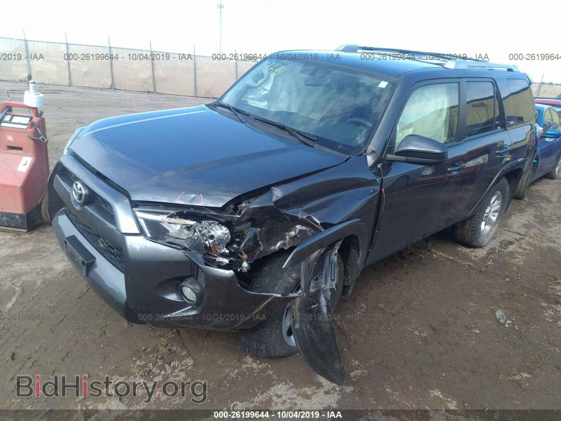2016 TOYOTA 4RUNNER - VIN: JTEBU5JRXG5393473 - Фото 2