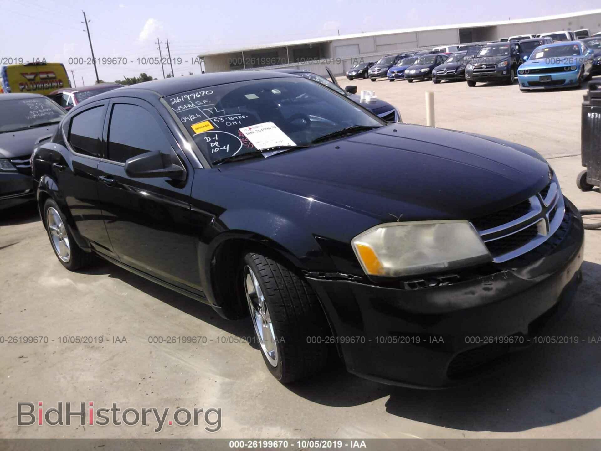 Фотография 1B3BD4FB8BN551782 - DODGE AVENGER 2011