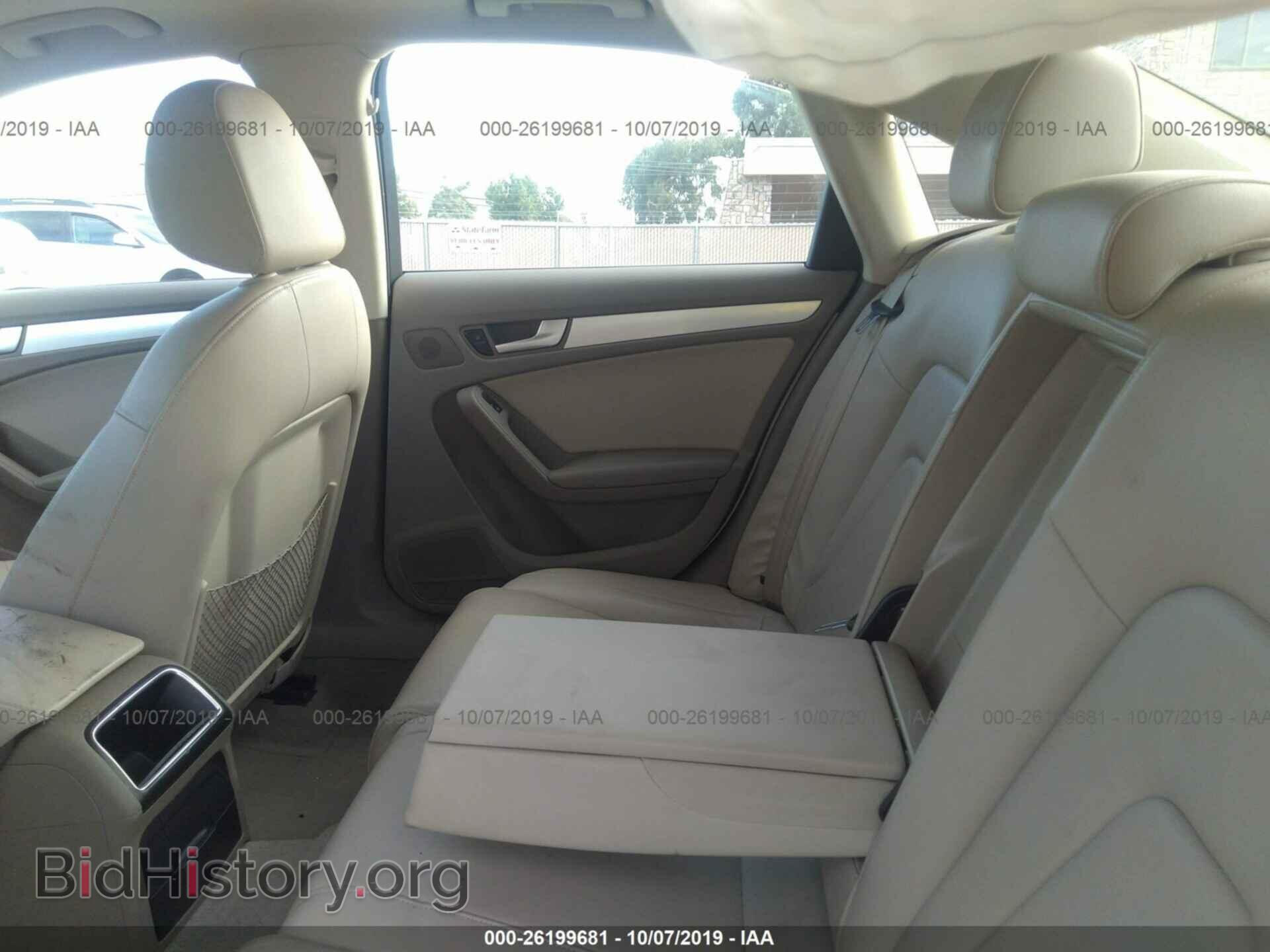 2011 AUDI A4 - VIN: WAUBFAFL7BA065517 - Photo 8