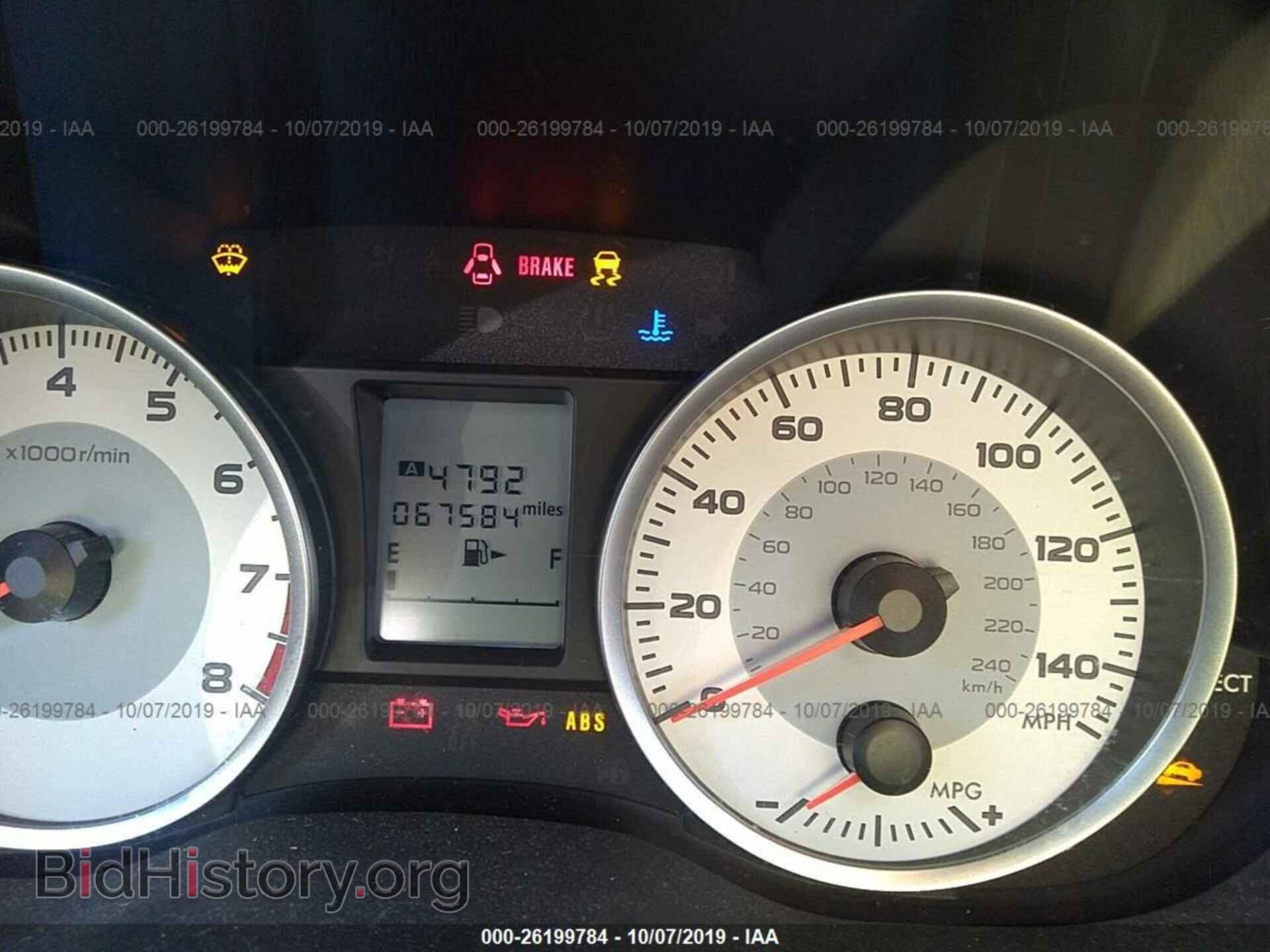2014 SUBARU IMPREZA - VIN: JF1GPAA60E9329423 - Фото 7