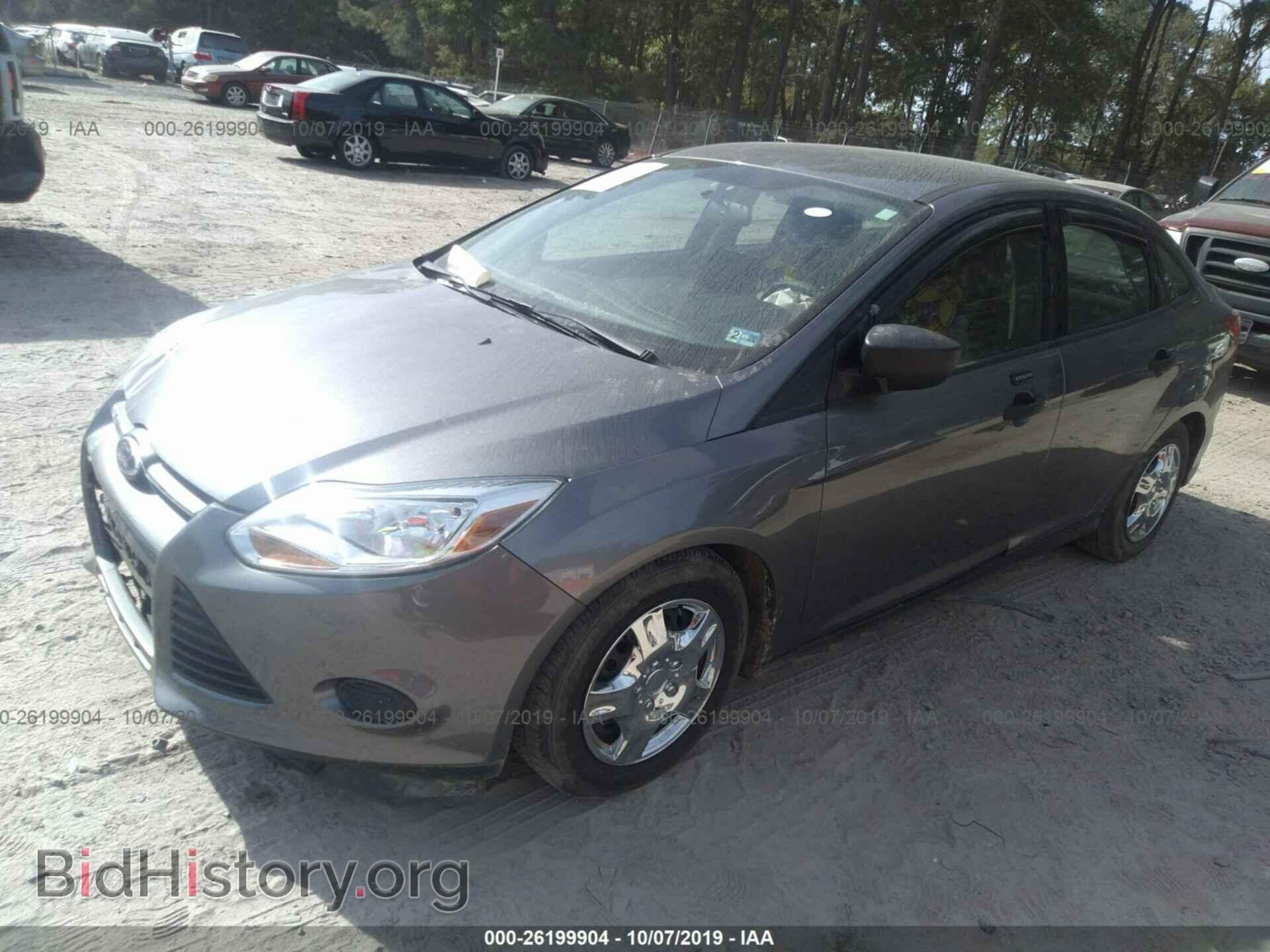 2014 FORD FOCUS - VIN: 1FADP3E22EL437163 - Фото 2