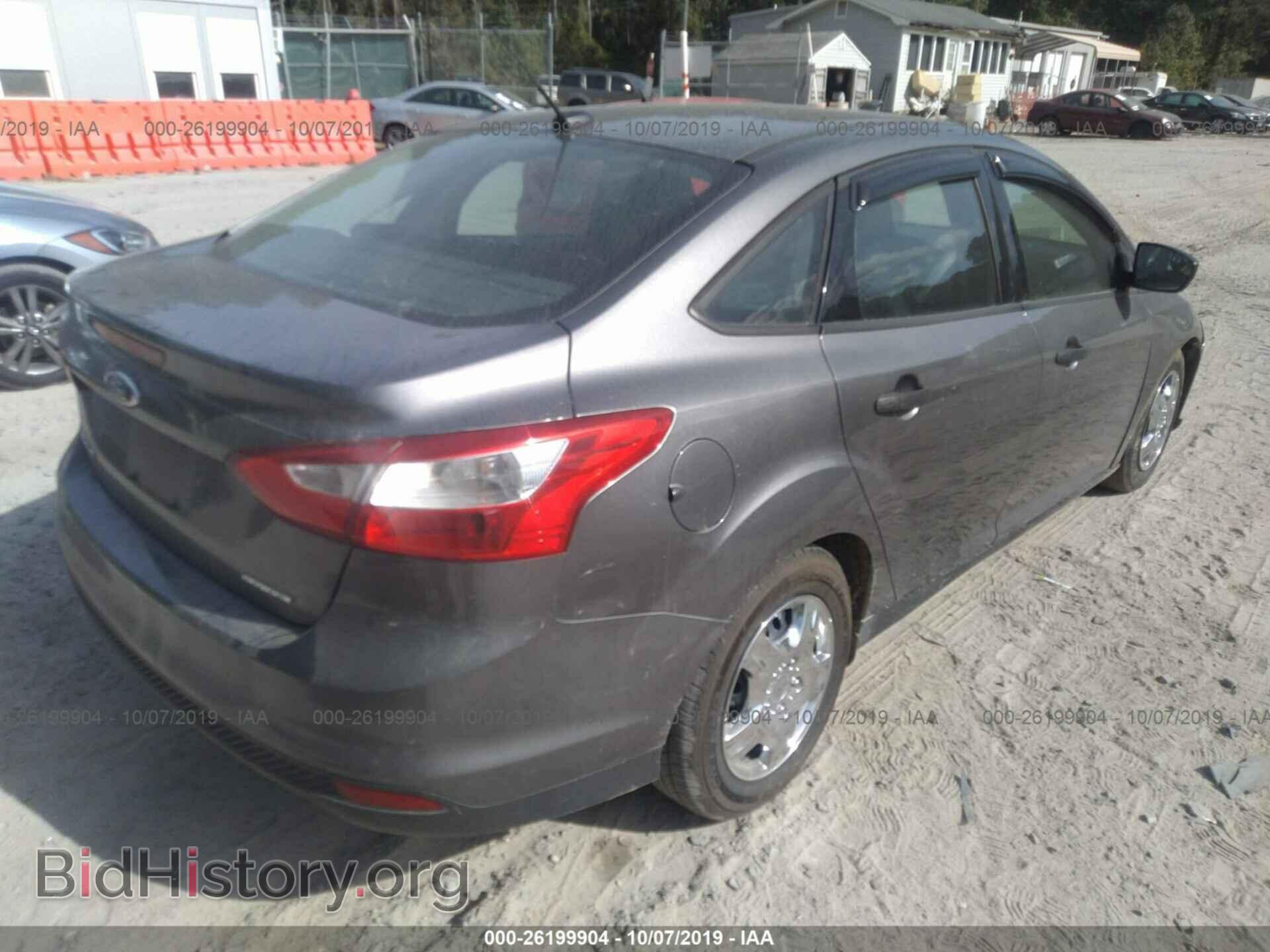 2014 FORD FOCUS - VIN: 1FADP3E22EL437163 - Фото 4