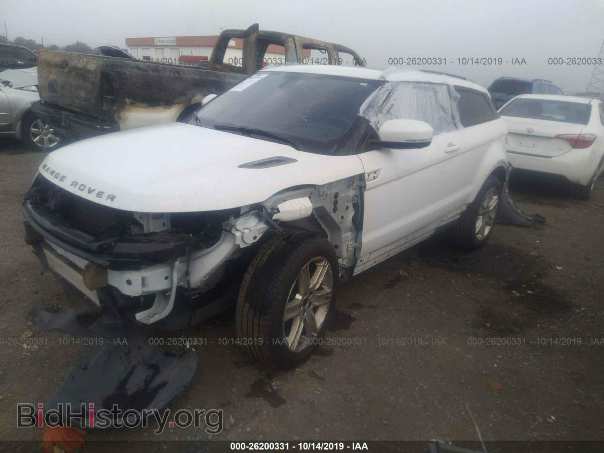 2012 LAND ROVER RANGE ROVER EVOQU - VIN: SALVR1BG0CH647265 - Фото 2