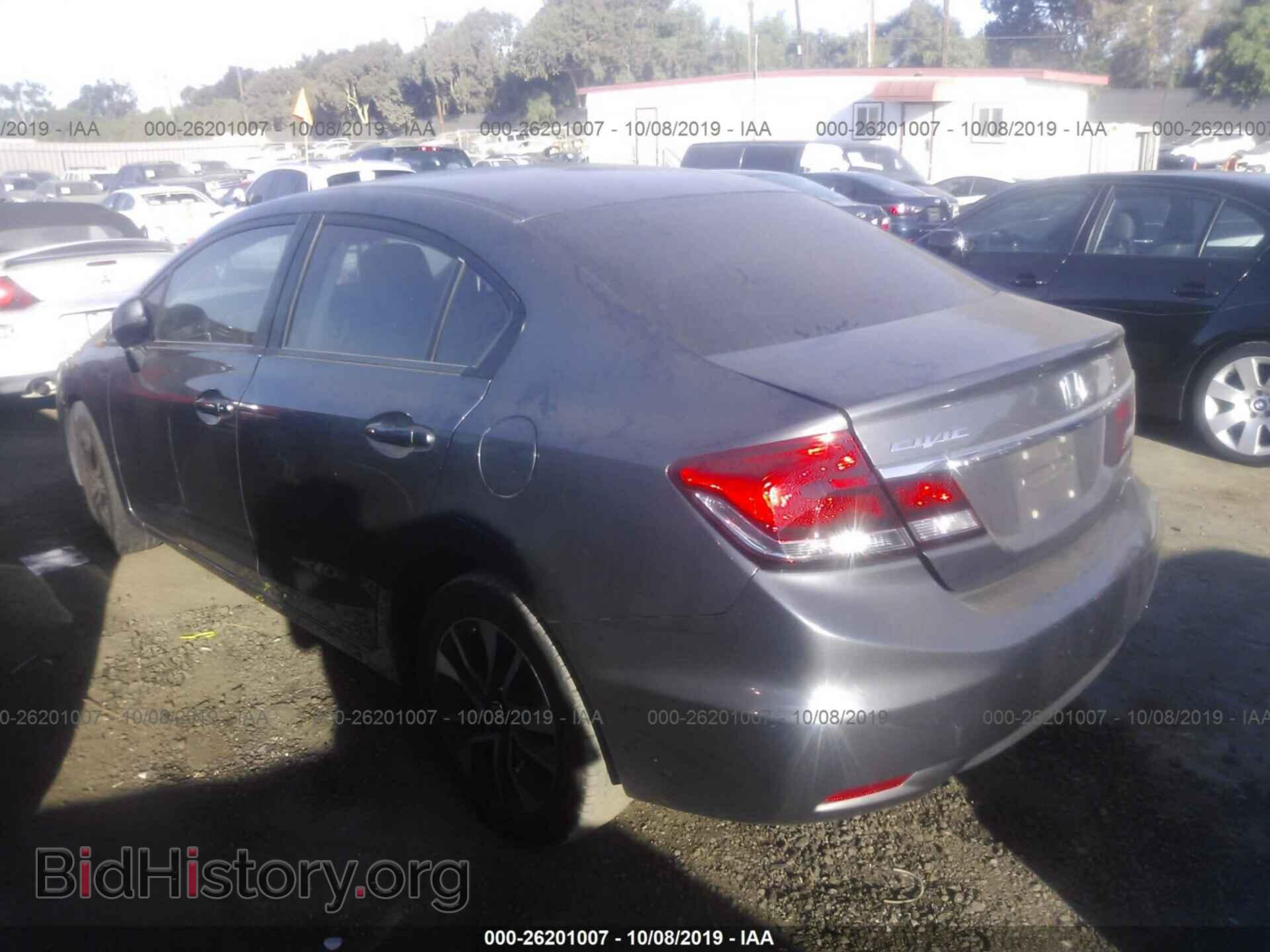 2013 HONDA CIVIC - VIN: 19XFB2F81DE222363 - Фото 3