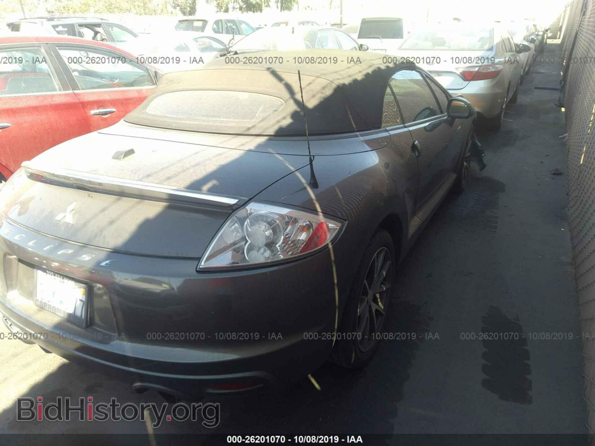 2012 MITSUBISHI ECLIPSE - VIN: 4A37L2EFXCE003460 - Фото 4