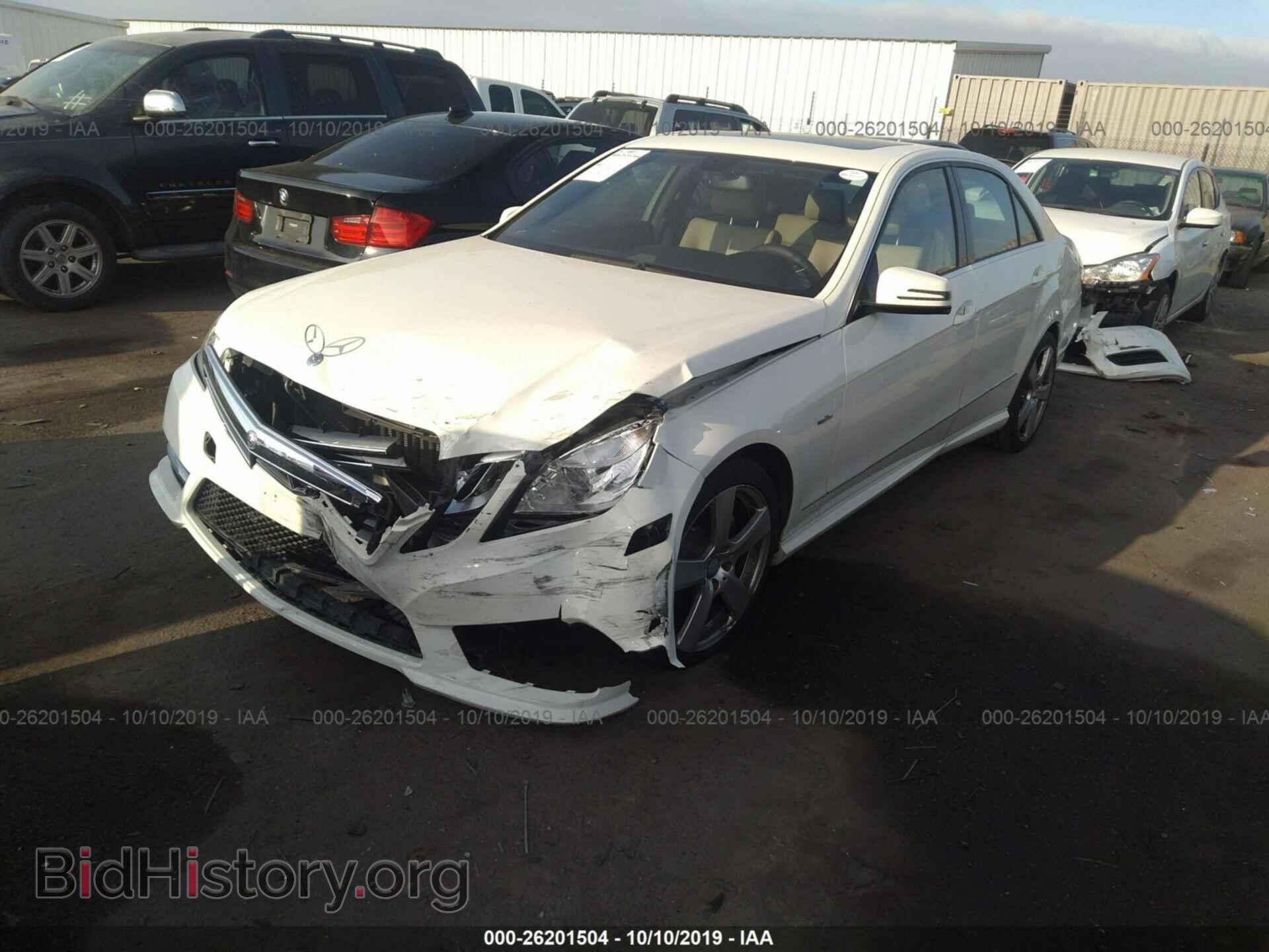 2012 MERCEDES-BENZ E - VIN: WDDHF5KB9CA590216 - Фото 2
