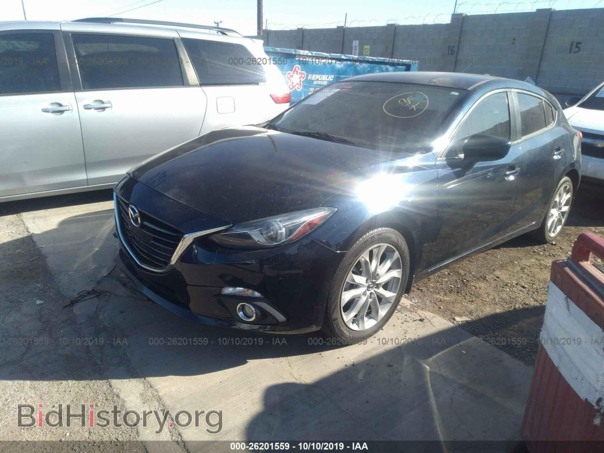 2014 MAZDA 3 - VIN: JM1BM1L39E1208596 - Фото 2