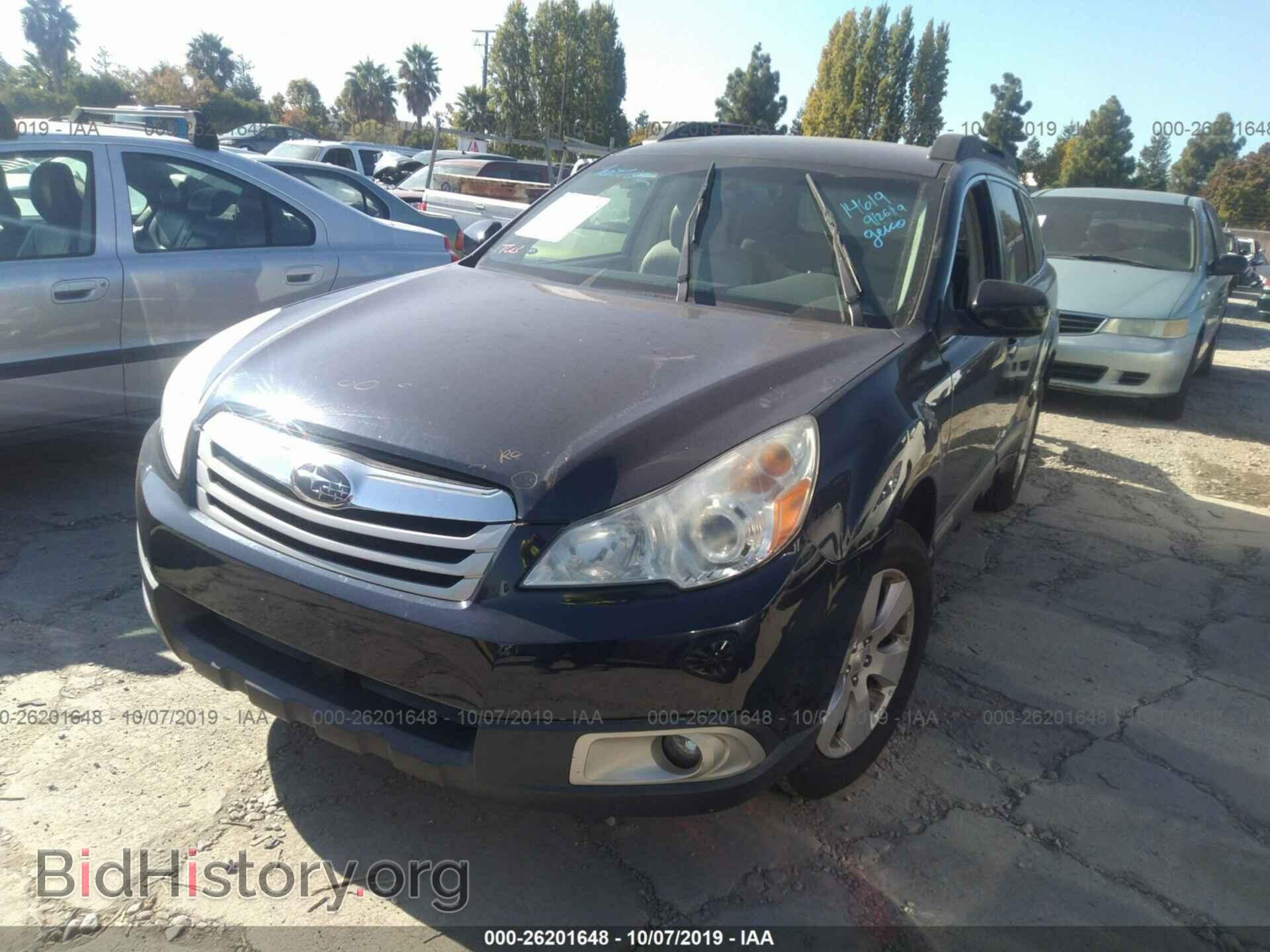 2012 SUBARU OUTBACK - VIN: 4S4BRBCC0C3225307 - Фото 2