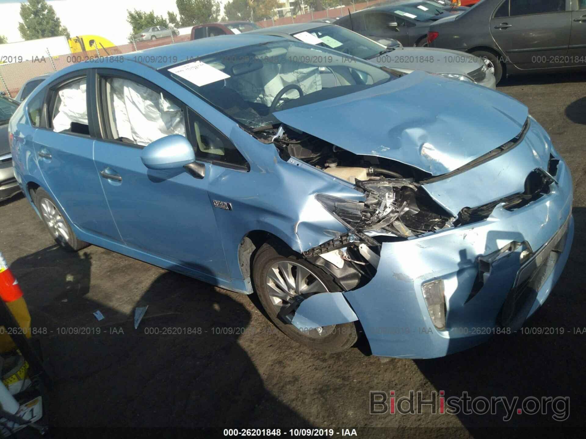 Photo JTDKN3DP6E3057036 - TOYOTA PRIUS PLUG-IN 2014