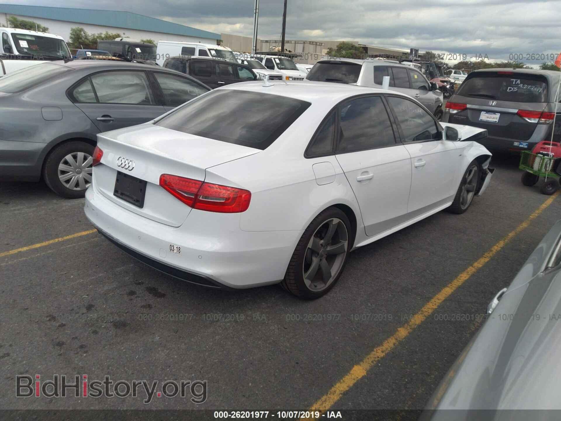 2014 AUDI A4 - VIN: WAUFFAFLXEA078882 - Фото 4