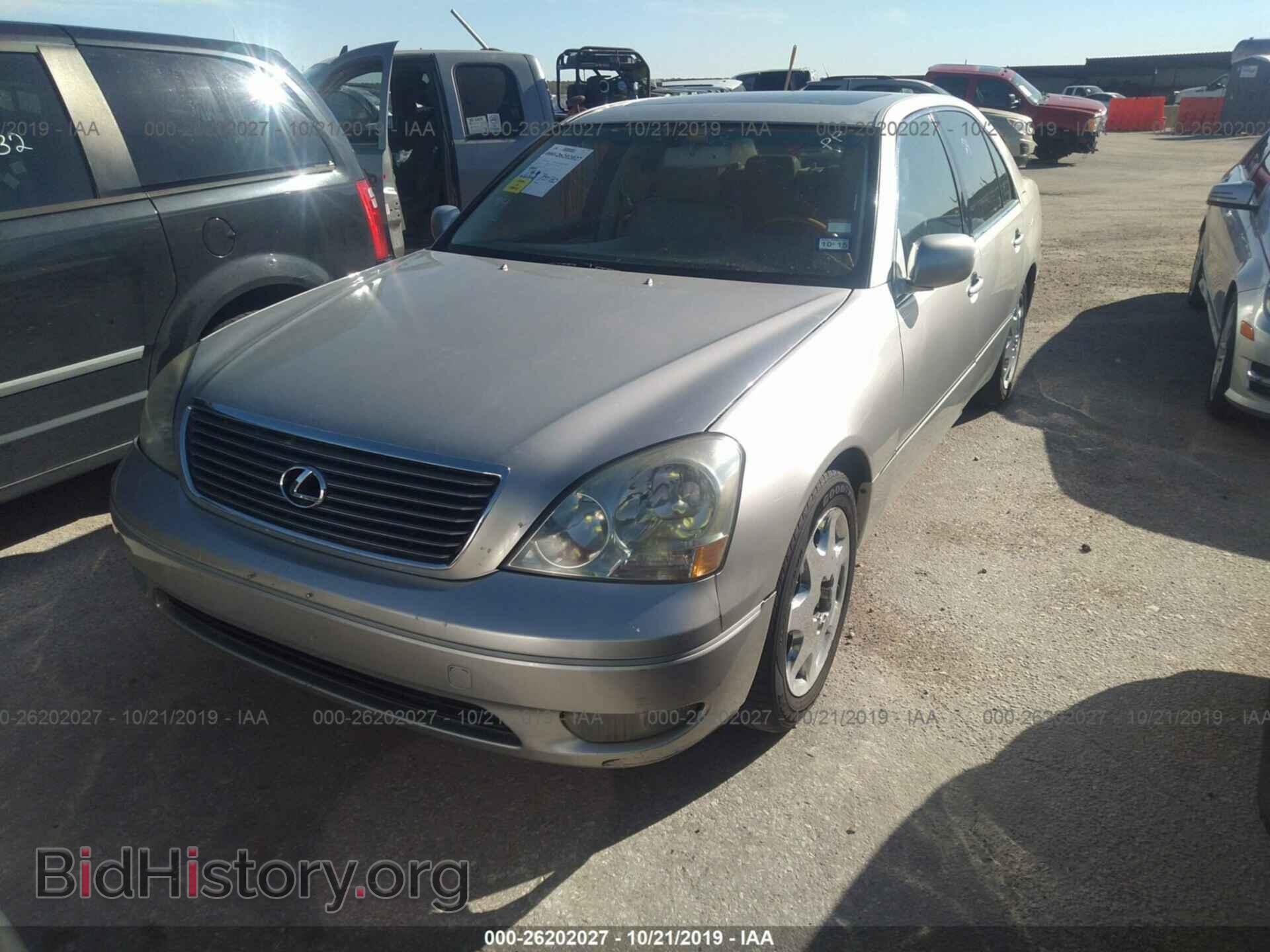 2001 LEXUS LS - VIN: JTHBN30F210007709 - Фото 2
