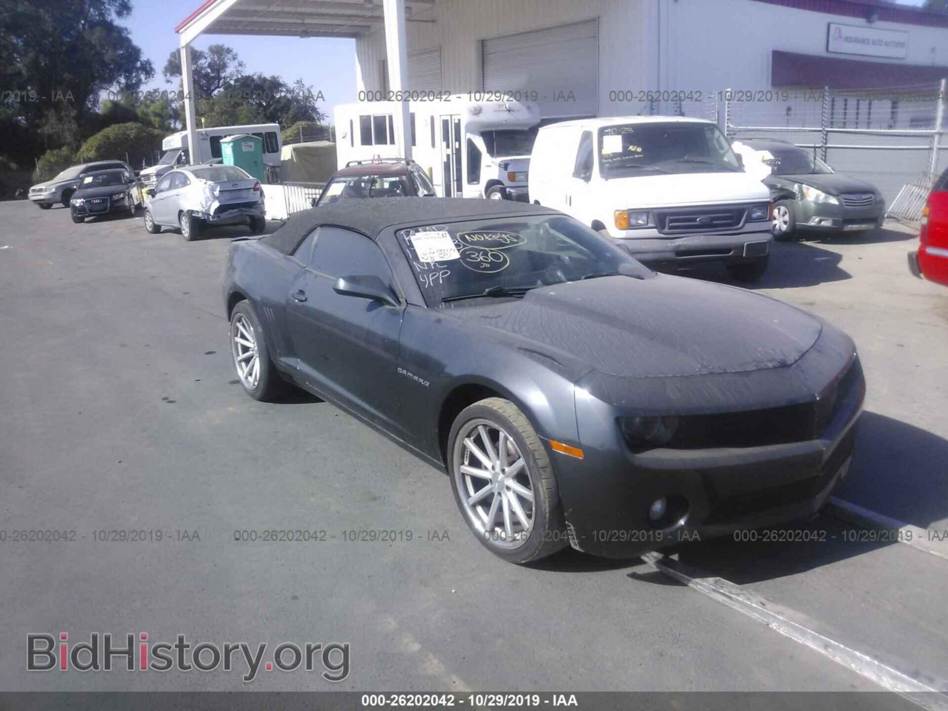 Photo 2G1FC3D38C9172013 - CHEVROLET CAMARO 2012