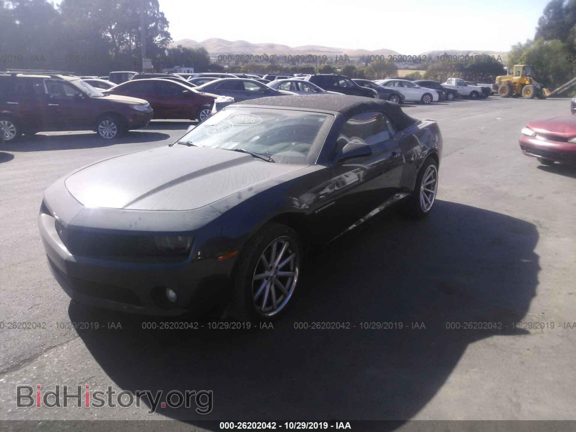 2012 CHEVROLET CAMARO - VIN: 2G1FC3D38C9172013 - Фото 2