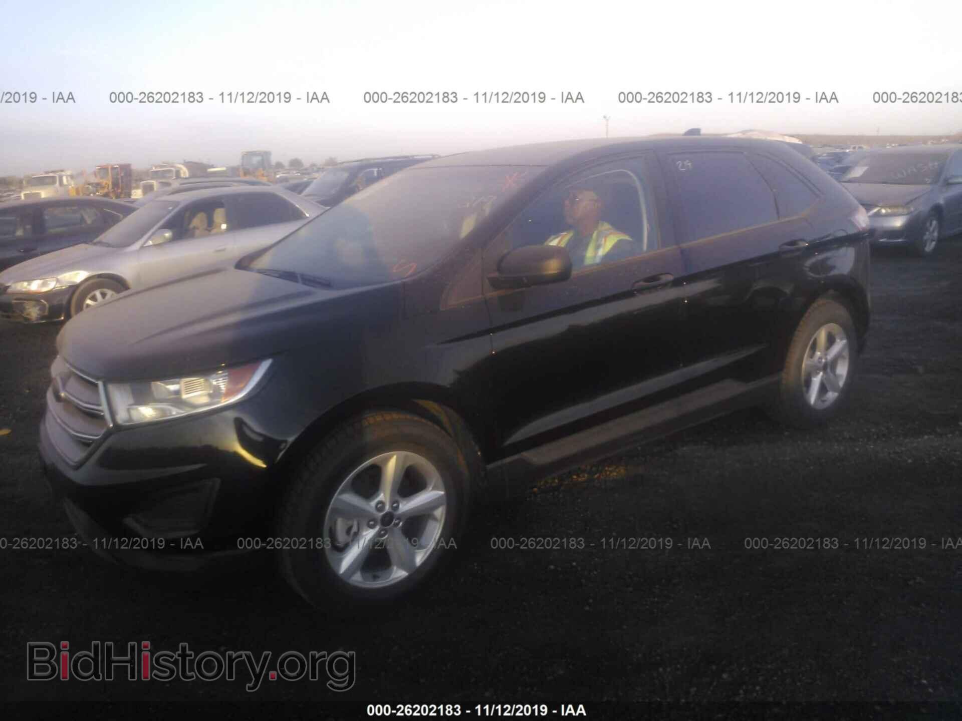 2016 FORD EDGE - VIN: 2FMPK3G92GBC00817 - Фото 2
