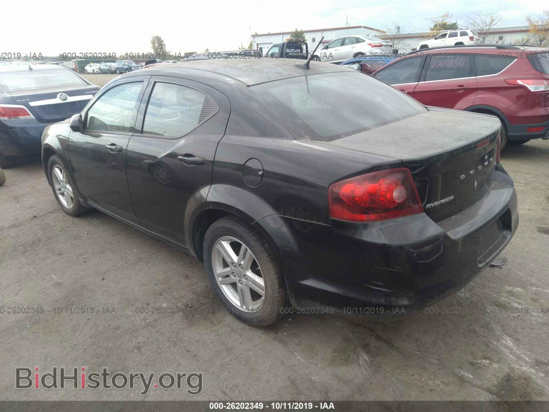 2012 DODGE AVENGER - VIN: 1C3CDZCBXCN293436 - Фото 3