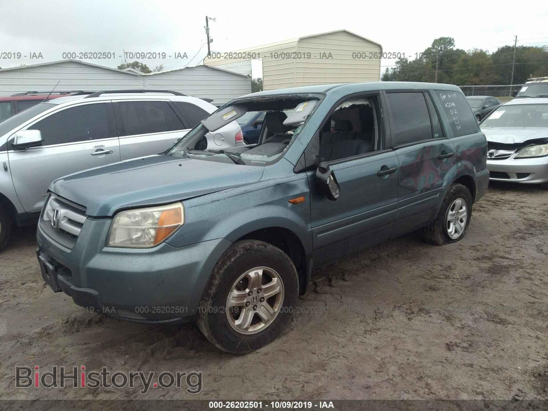 2006 HONDA PILOT - VIN: 5FNYF28146B028159 - Фото 2
