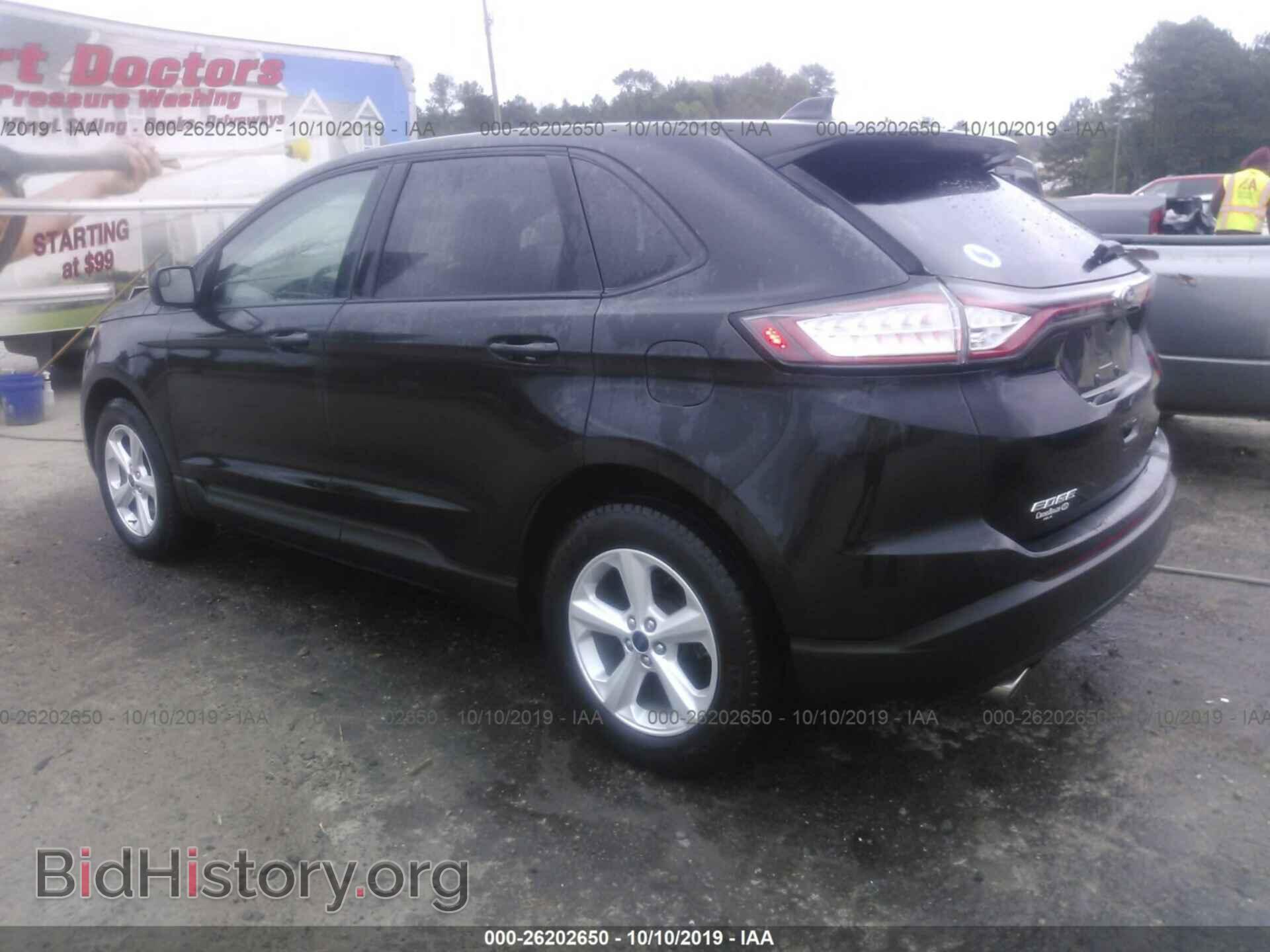 2015 FORD EDGE - VIN: 2FMTK3G97FBC30764 - Фото 3