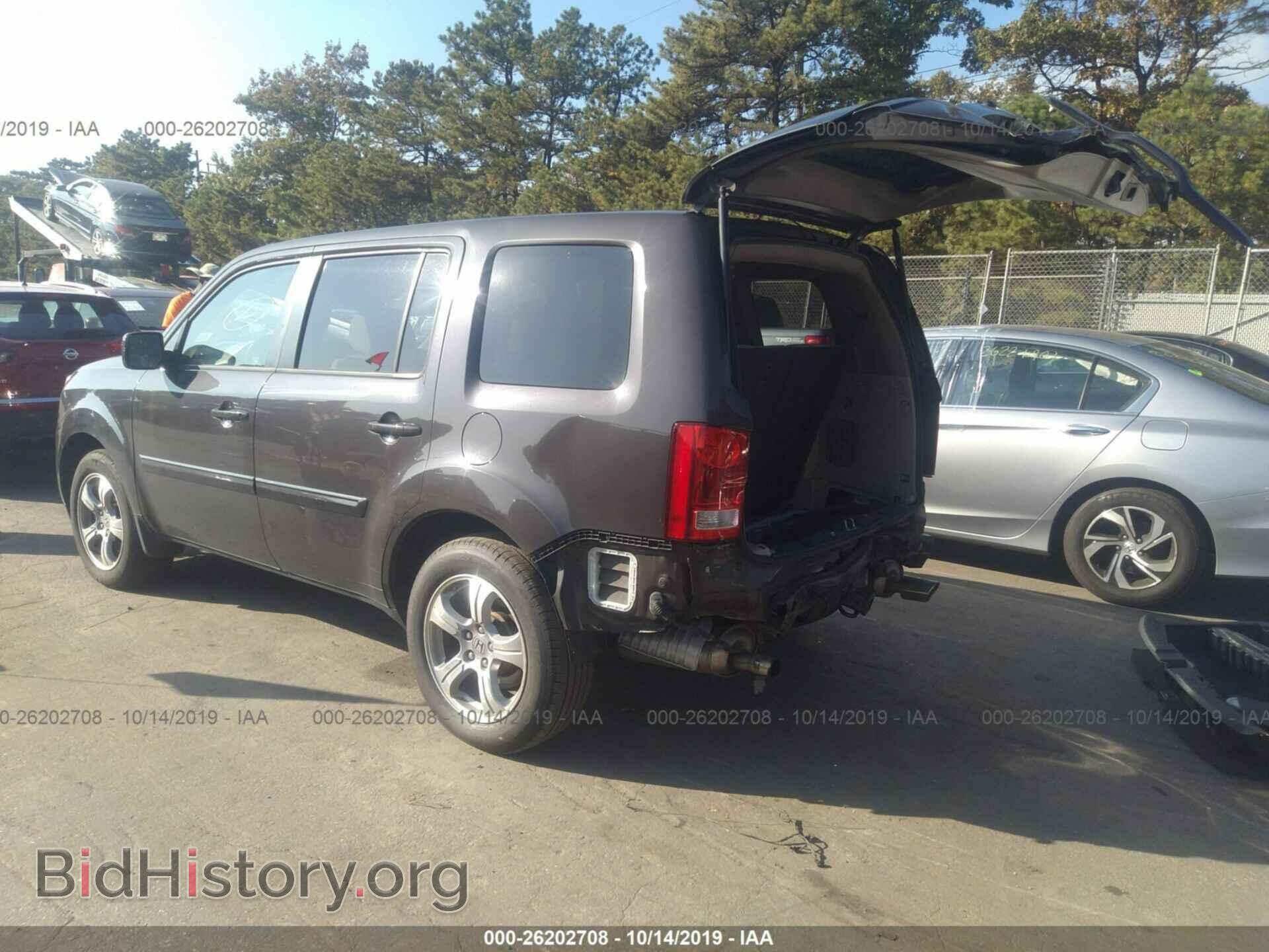 2012 HONDA PILOT - VIN: 5FNYF4H48CB073929 - Фото 3
