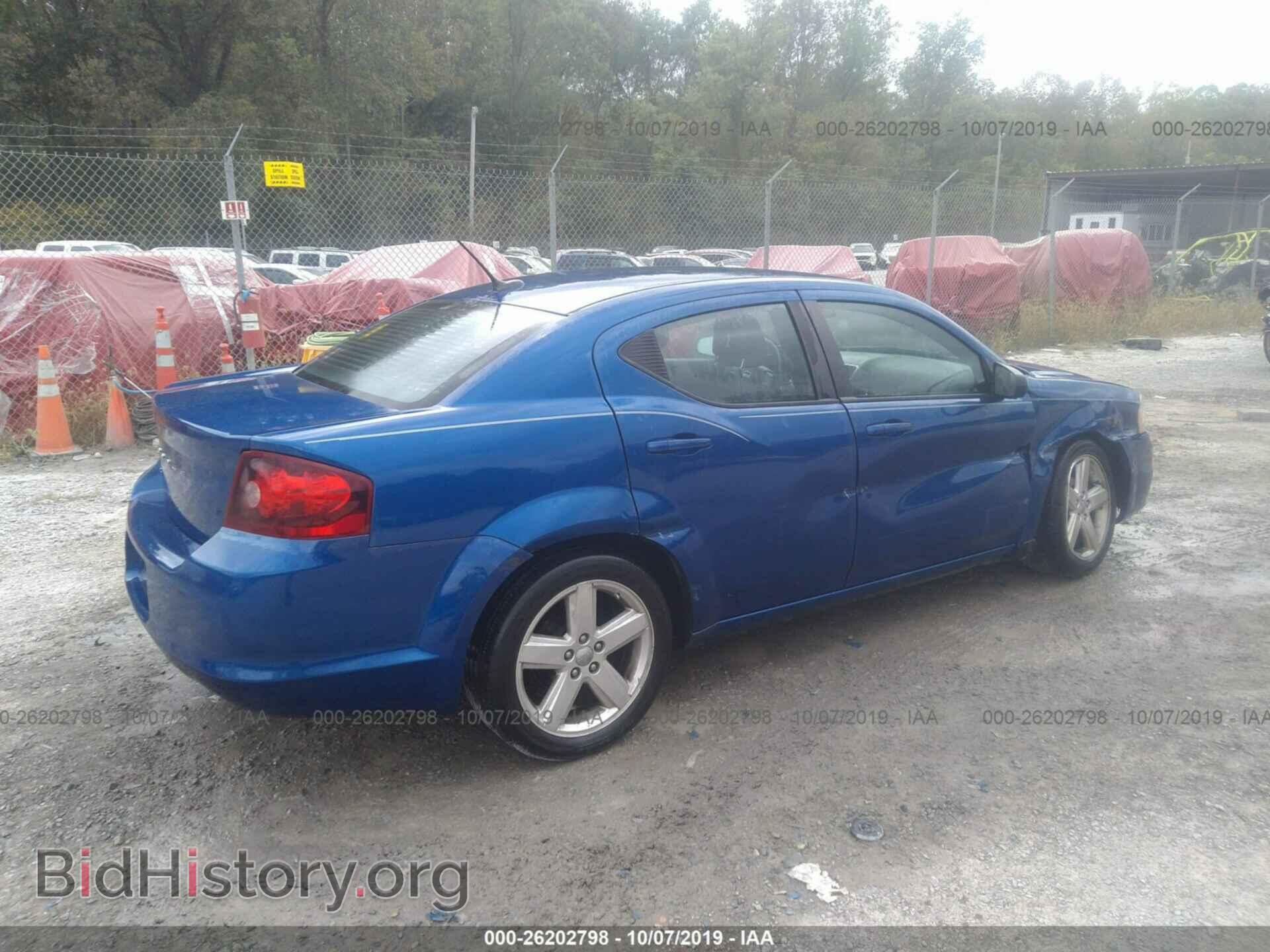 2013 DODGE AVENGER - VIN: 1C3CDZAB4DN567329 - Фото 4