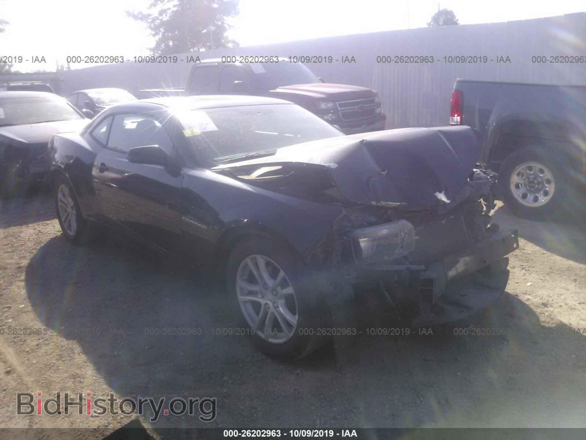 Фотография 2G1FB1E39D9243601 - CHEVROLET CAMARO 2013