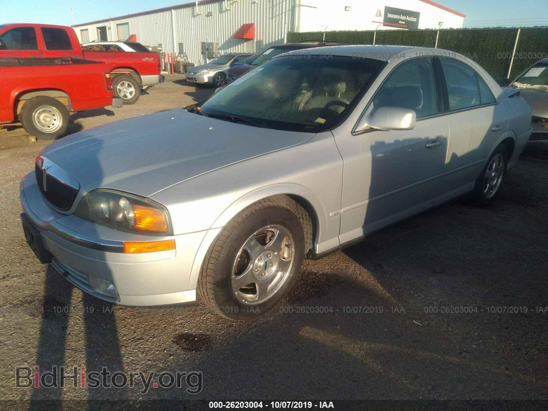 2001 LINCOLN LS - VIN: 1LNHM86S41Y690610 - Photo 2