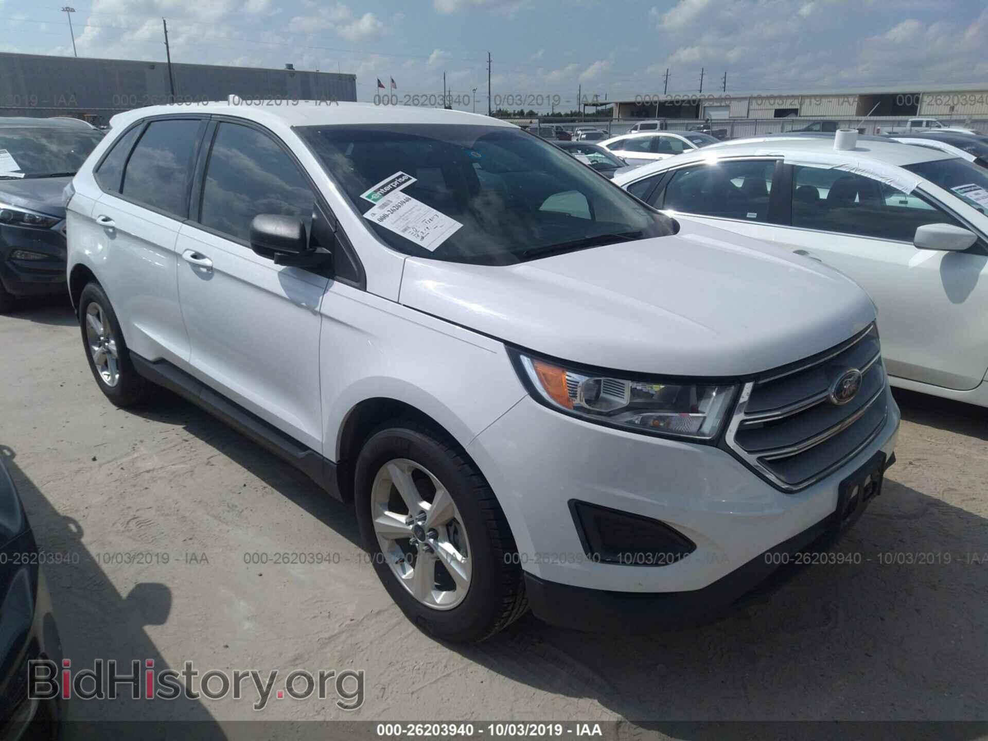 Фотография 2FMTK3G92FBC33376 - FORD EDGE 2015
