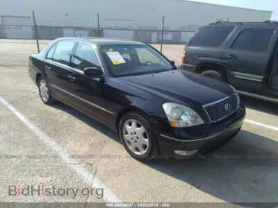 2003 Lexus LS 430, black — VIN JTHBN30F130100059, IAAI