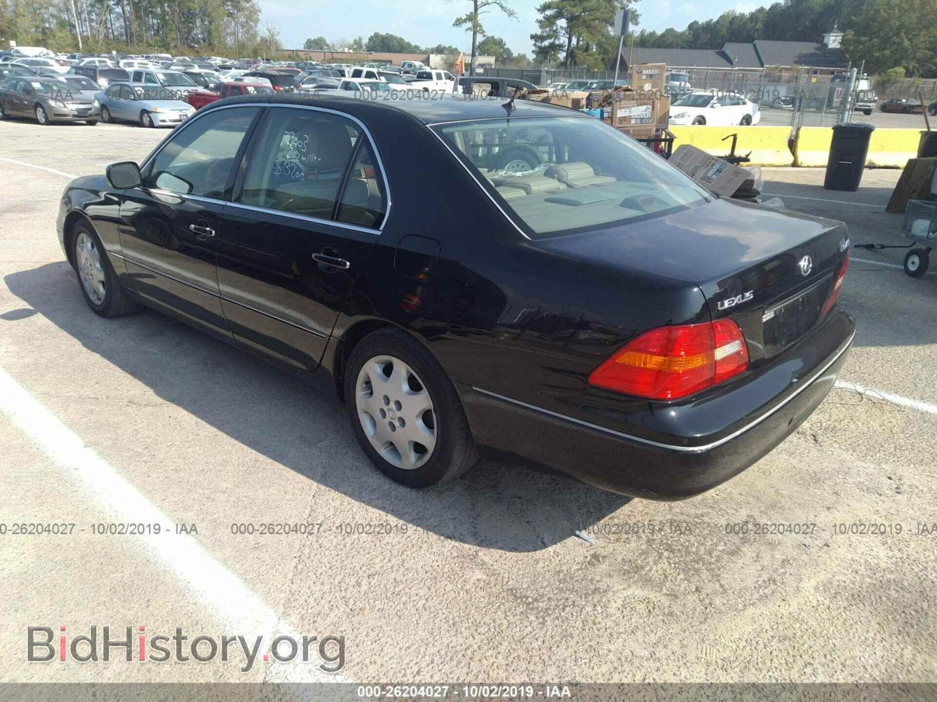 2003 LEXUS LS - VIN: JTHBN30F130100059 - Photo 3