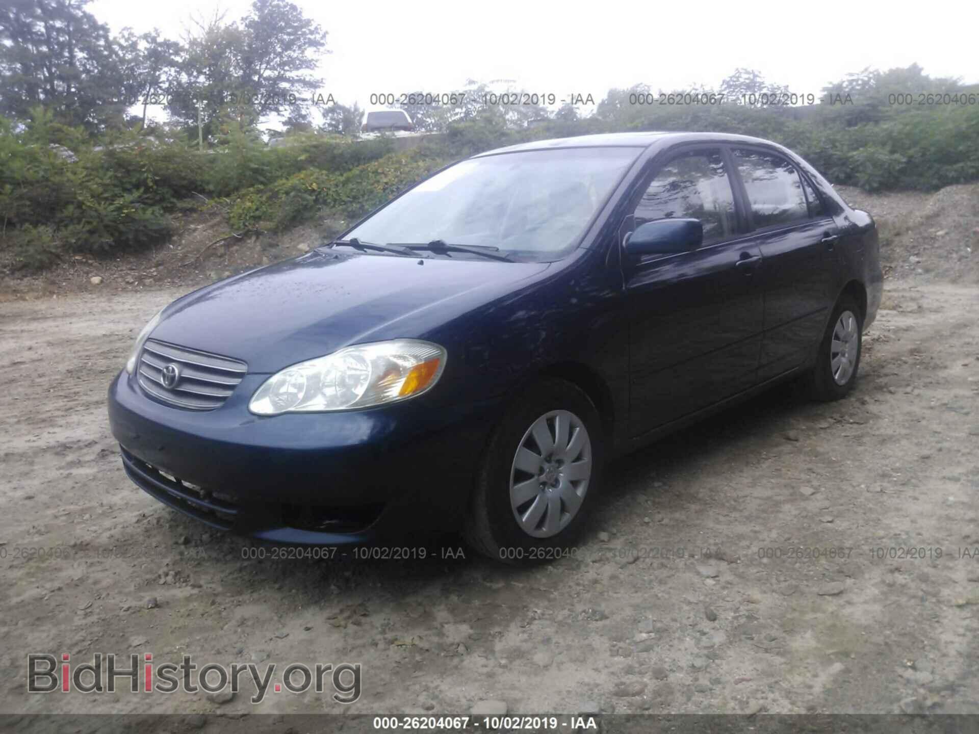 2003 TOYOTA COROLLA - VIN: 2T1BR32E83C036814 - Фото 2