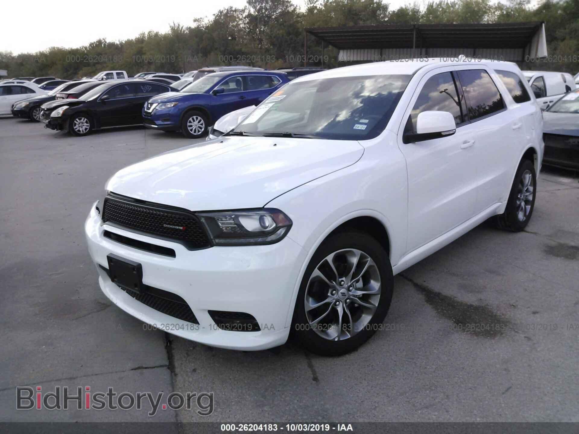 2019 DODGE DURANGO - VIN: 1C4RDHDG7KC743497 - Фото 2