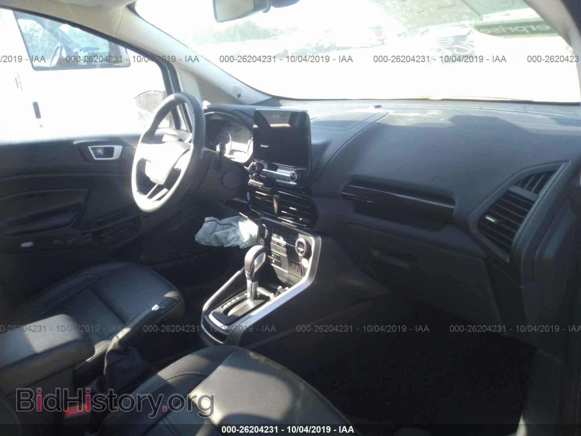 2019 FORD ECOSPORT - VIN: MAJ6S3KL2KC257908 - Photo 5