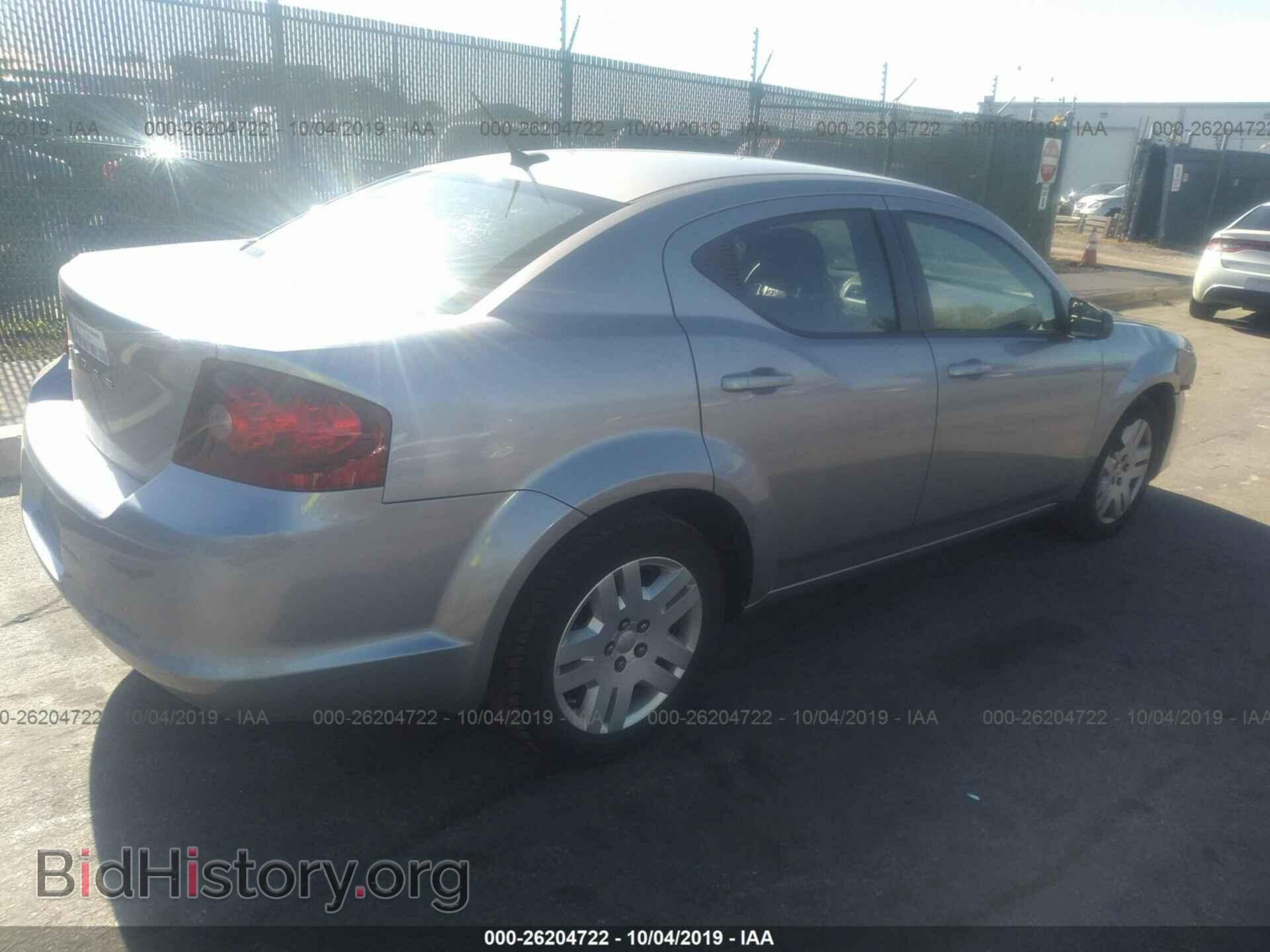 2013 DODGE AVENGER - VIN: 1C3CDZAB2DN682995 - Фото 4