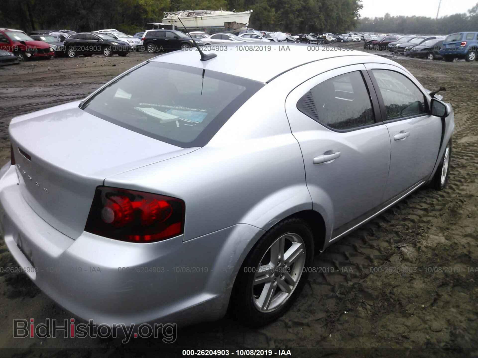 2011 DODGE AVENGER - VIN: 1B3BD1FB2BN513575 - Фото 4