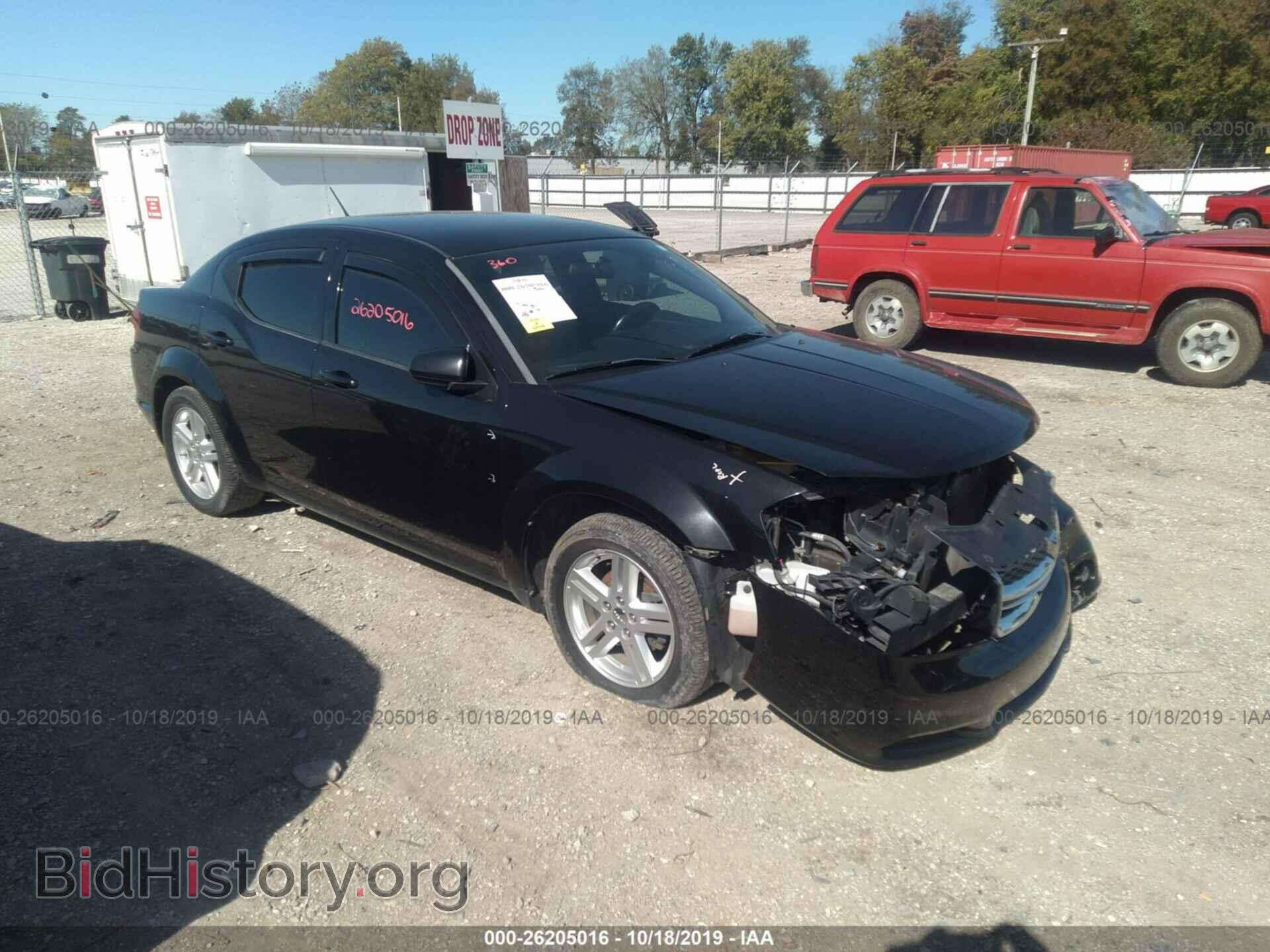Фотография 1B3BD1FB7BN544367 - DODGE AVENGER 2011