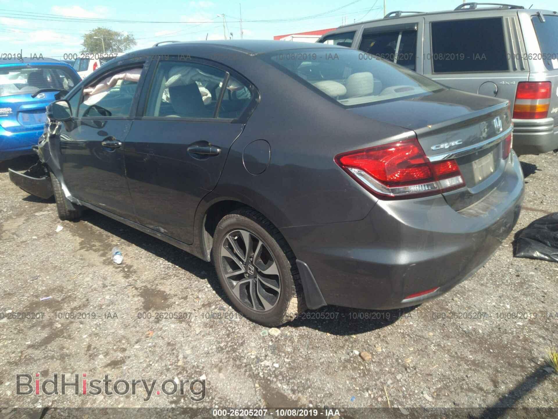 2013 HONDA CIVIC - VIN: 2HGFB2F87DH516923 - Фото 3