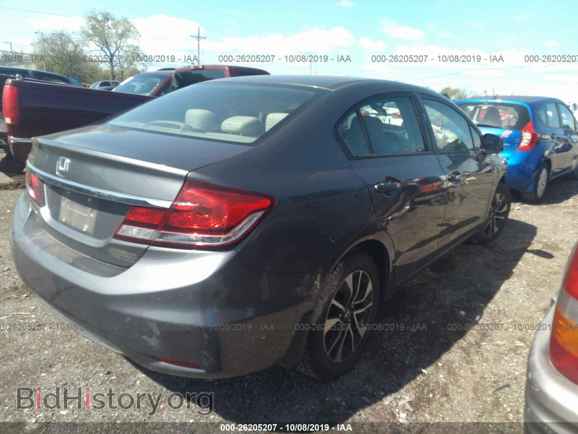 2013 HONDA CIVIC - VIN: 2HGFB2F87DH516923 - Фото 4