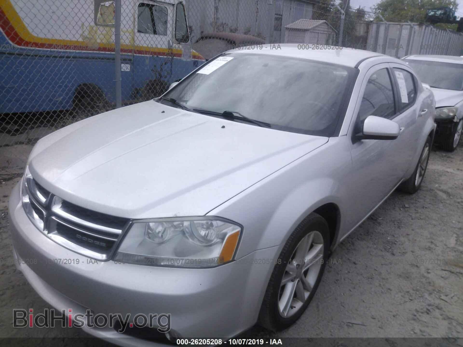 2012 DODGE AVENGER - VIN: 1C3CDZEG2CN123306 - Фото 2