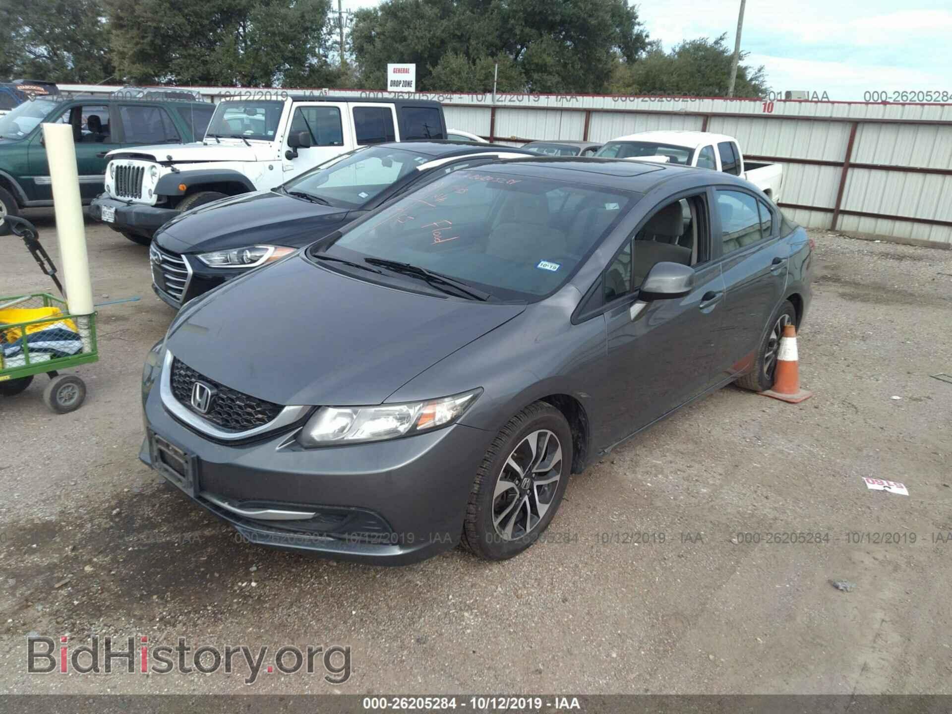 2013 HONDA CIVIC - VIN: 19XFB2F82DE073736 - Фото 2