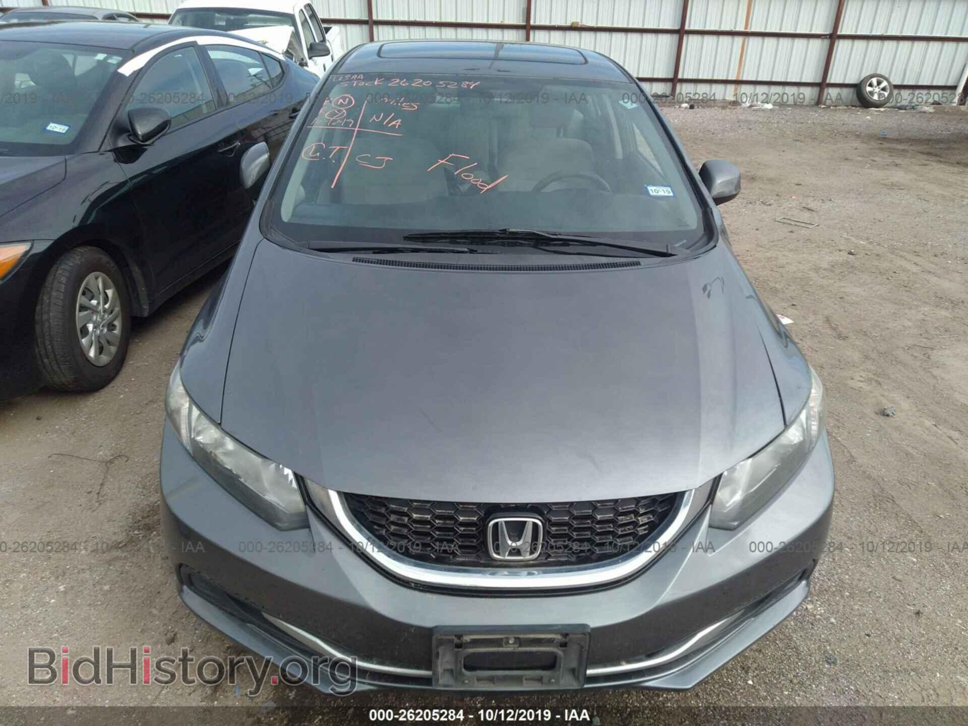 2013 HONDA CIVIC - VIN: 19XFB2F82DE073736 - Фото 6