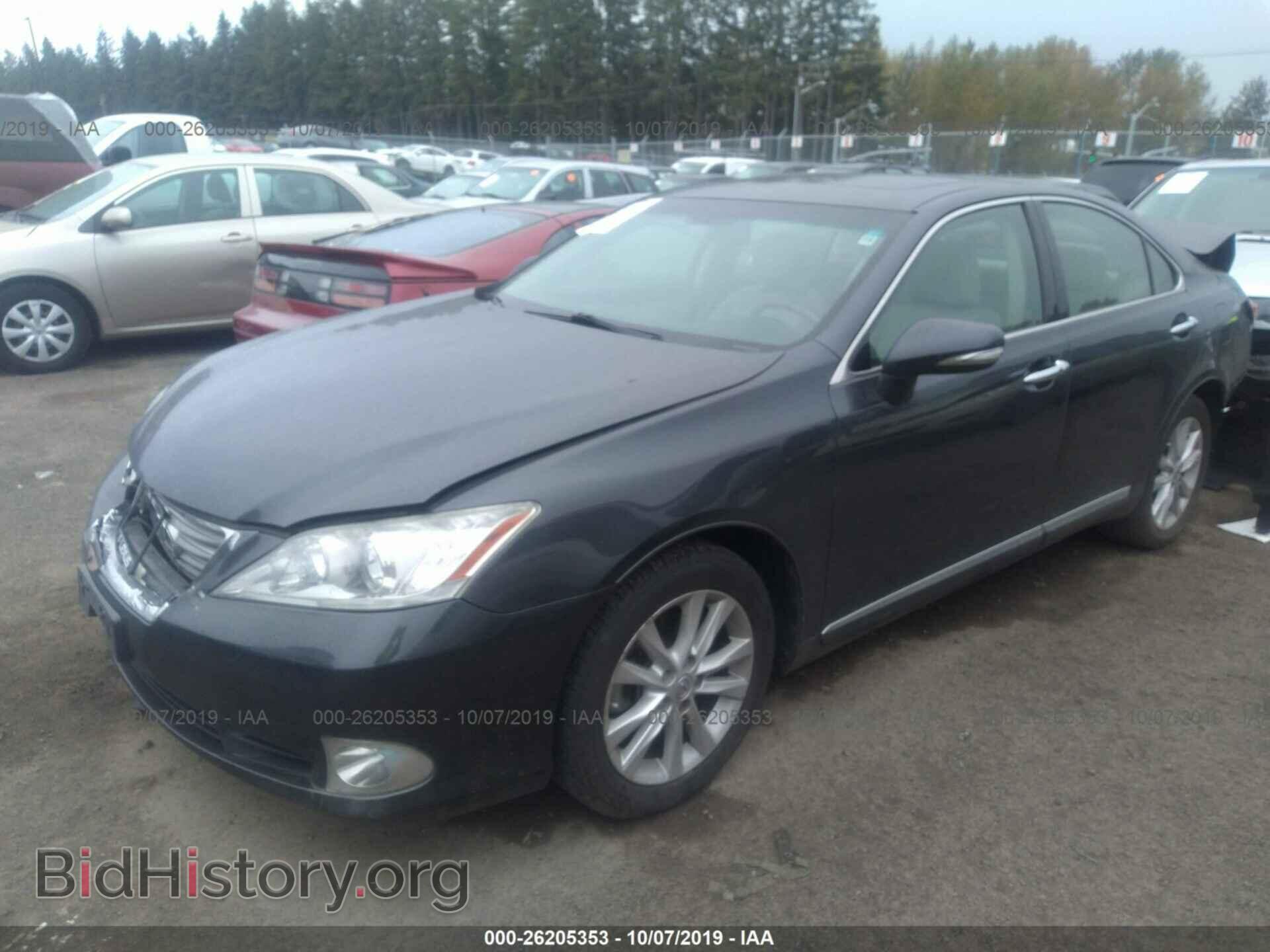 2011 LEXUS ES - VIN: JTHBK1EG2B2455324 - Фото 2