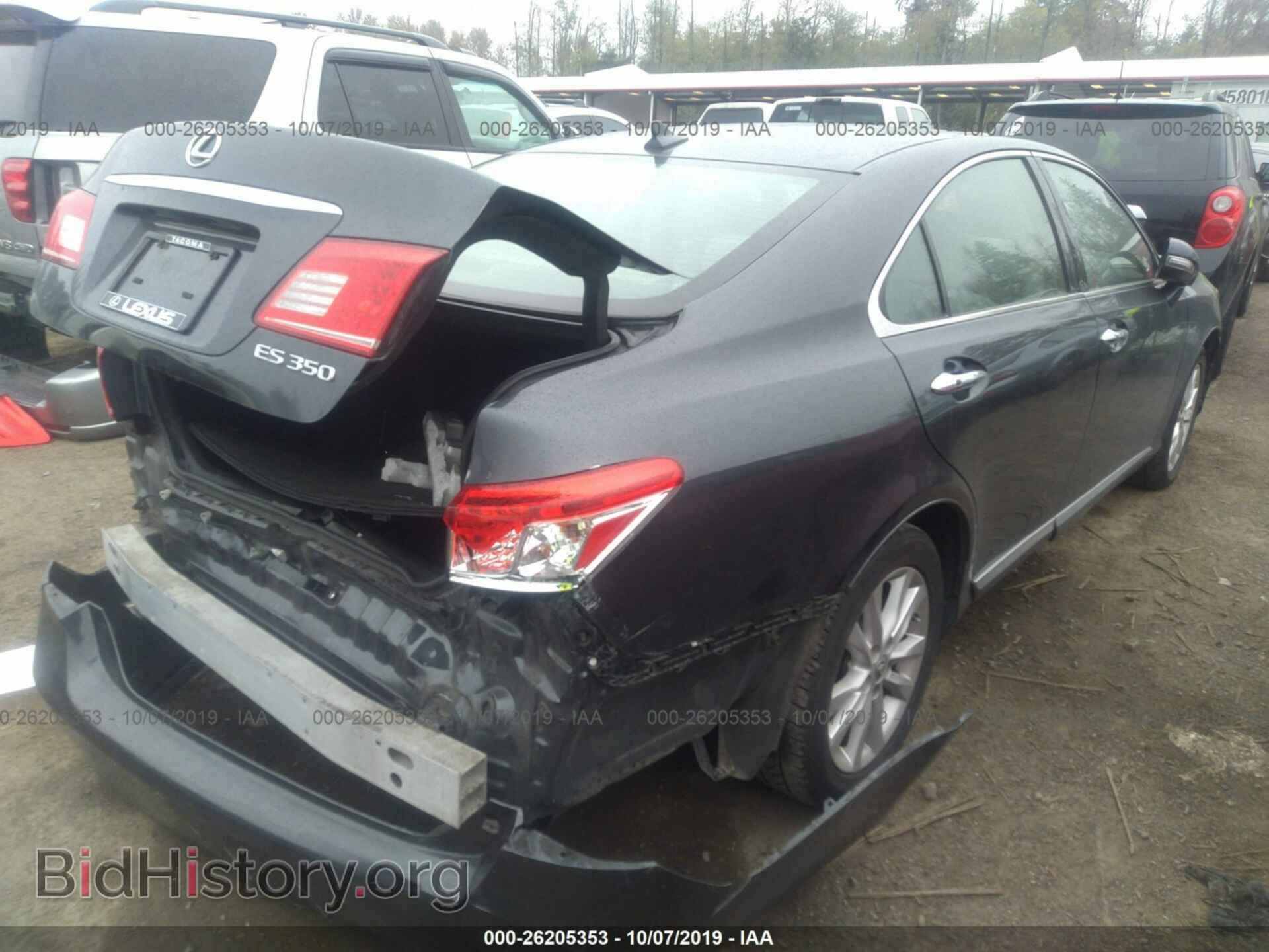 2011 LEXUS ES - VIN: JTHBK1EG2B2455324 - Фото 4