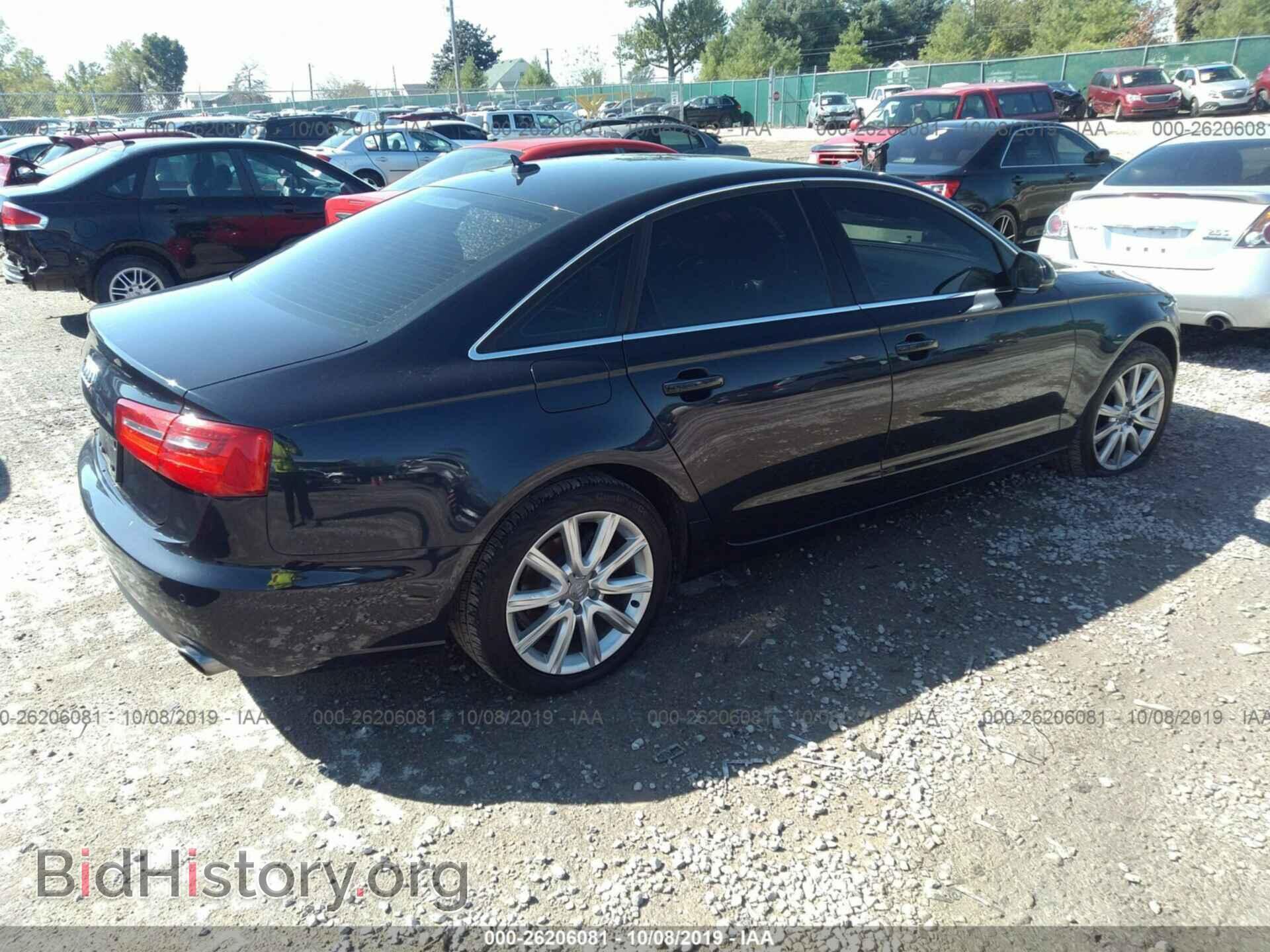 2013 AUDI A6 - VIN: WAUGFAFC2DN121560 - Photo 4