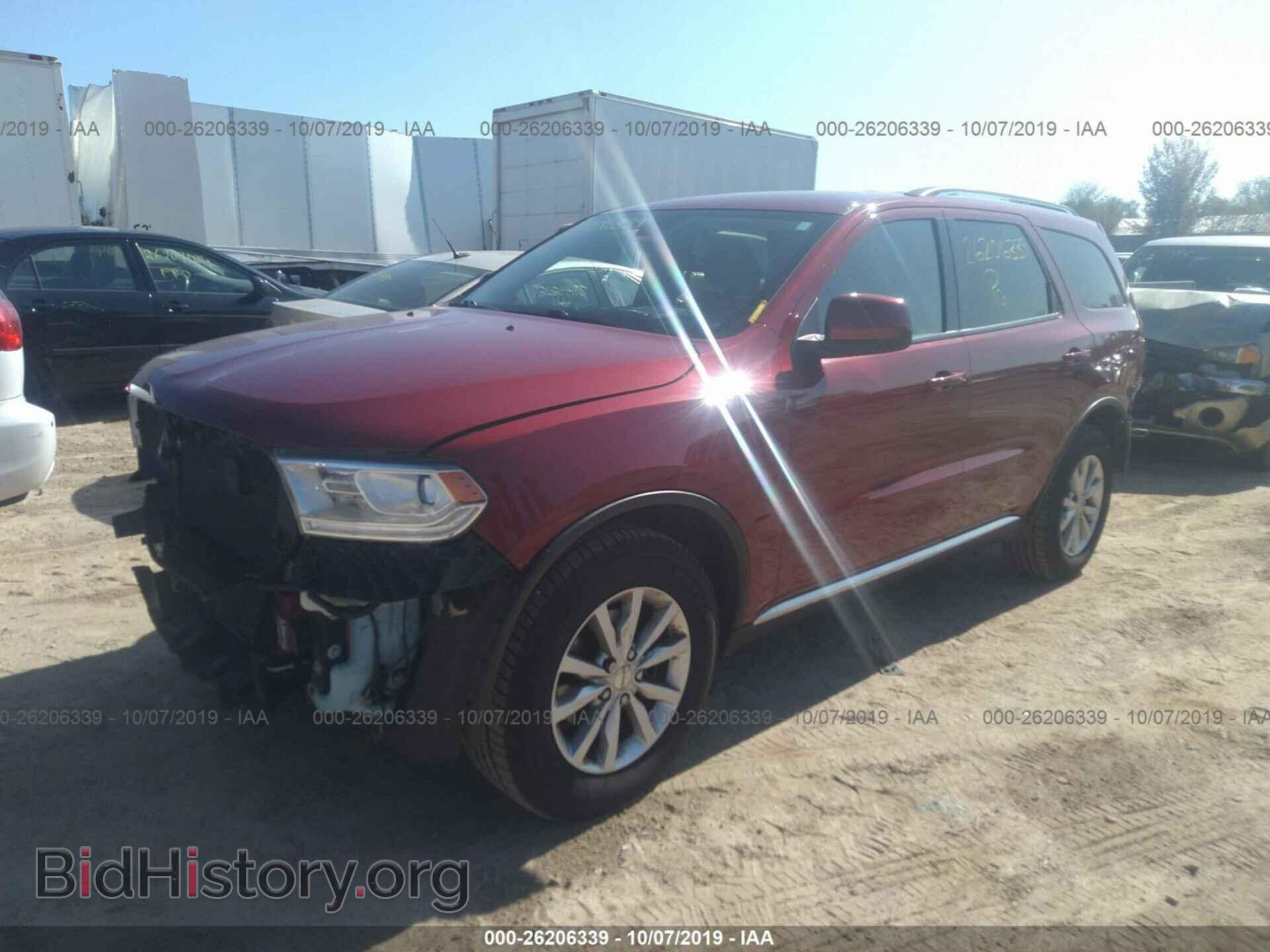 2014 DODGE DURANGO - VIN: 1C4RDJAGXEC500024 - Фото 2