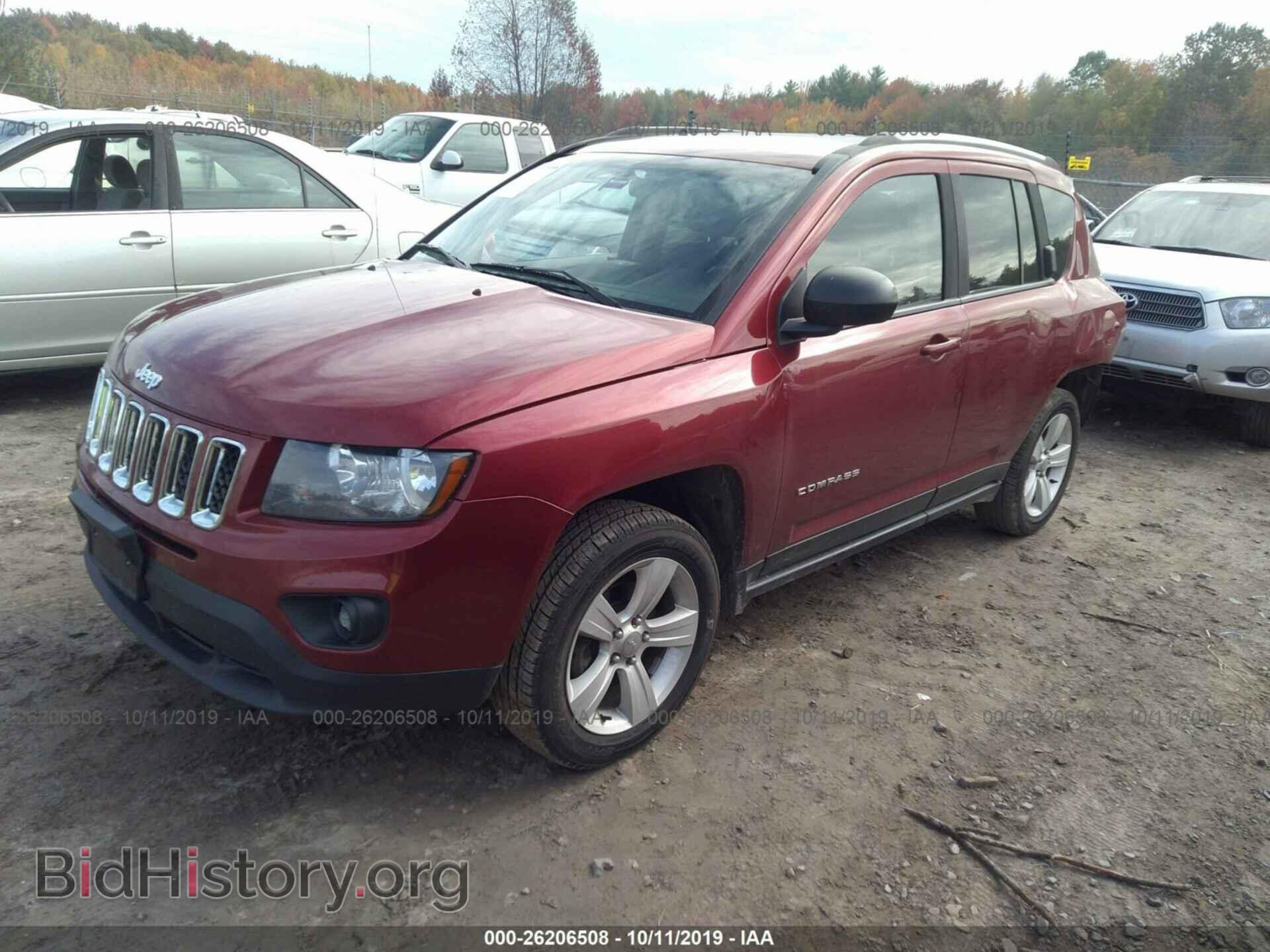 2015 JEEP COMPASS - VIN: 1C4NJDBB6FD316948 - Фото 2